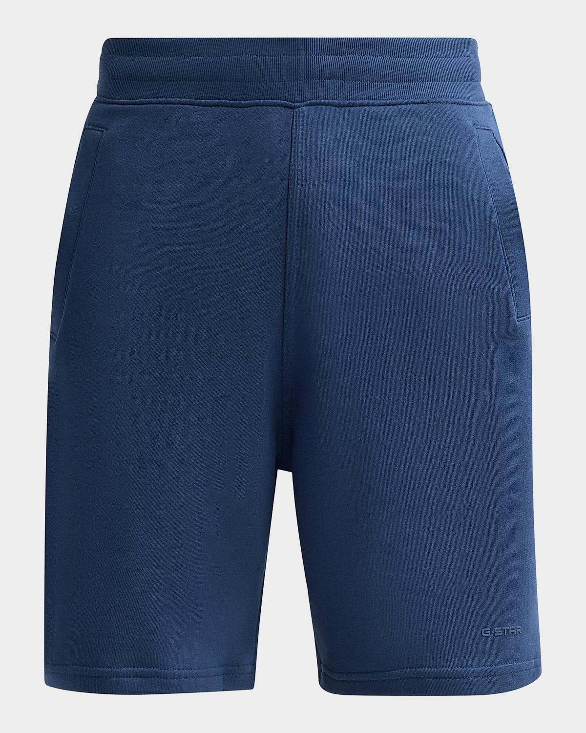 G-Star Men's Logo Appliqué Cotton Shorts