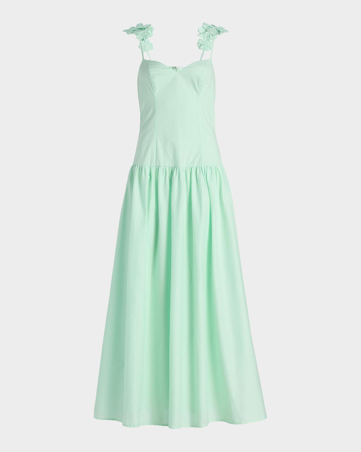 Peixoto Audrey Cotton Flower Maxi Dress