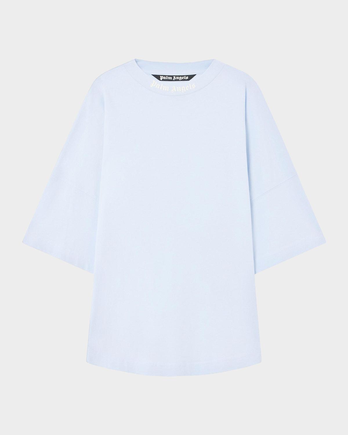 Palm Angels Logo Cotton T-Shirt