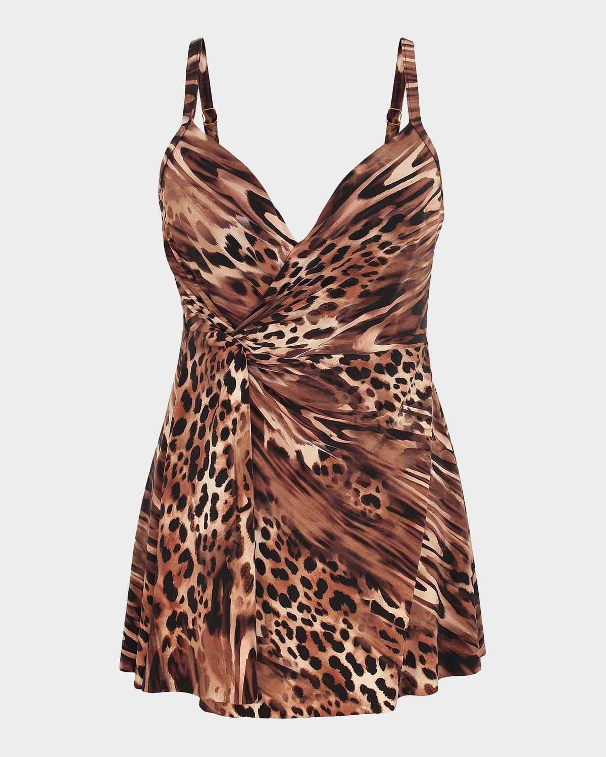 Miraclesuit Ocicat Adora Swim Dress