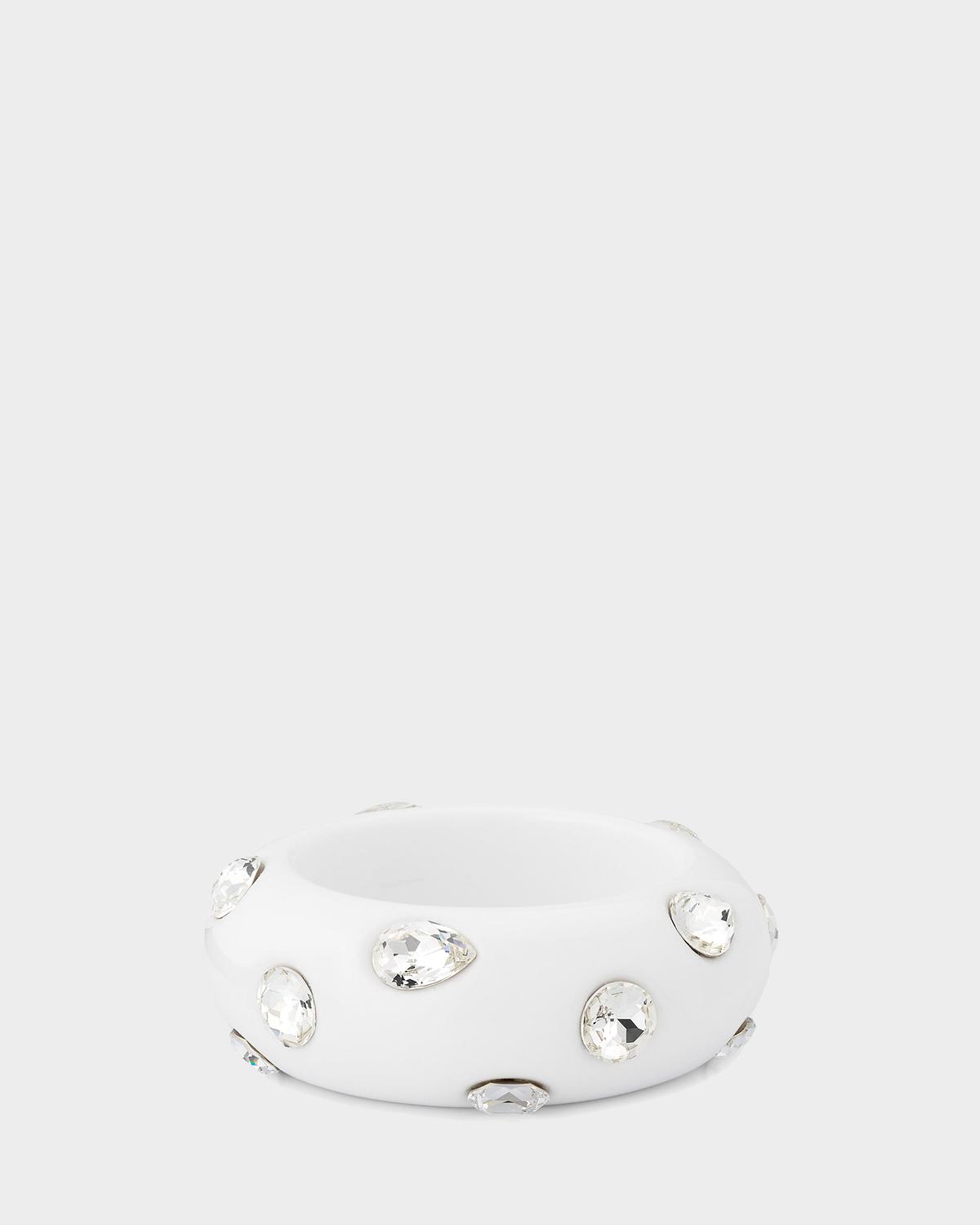 Resin & Glass Crystal Bangle