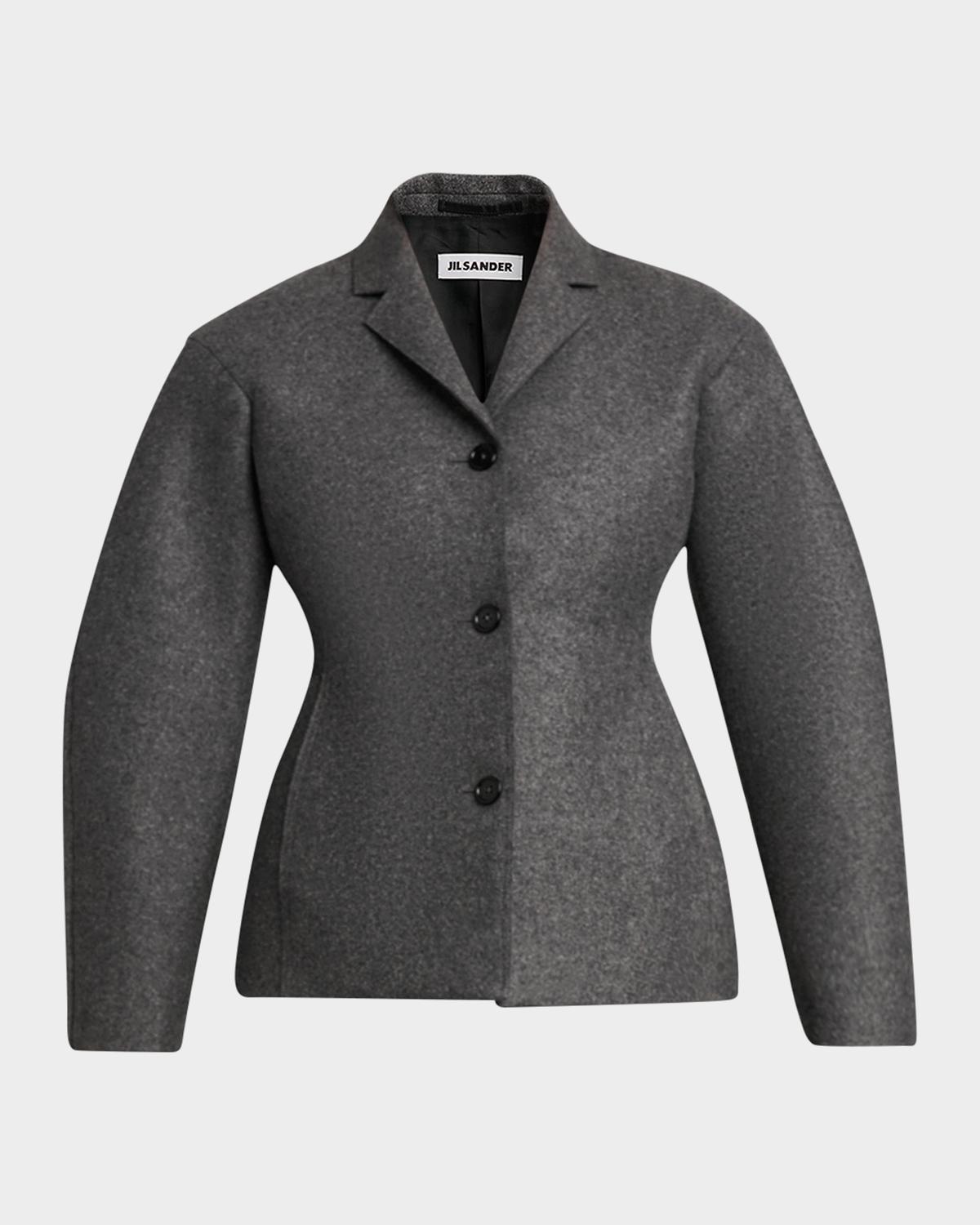Jil Sander Wool Melange Jacket
