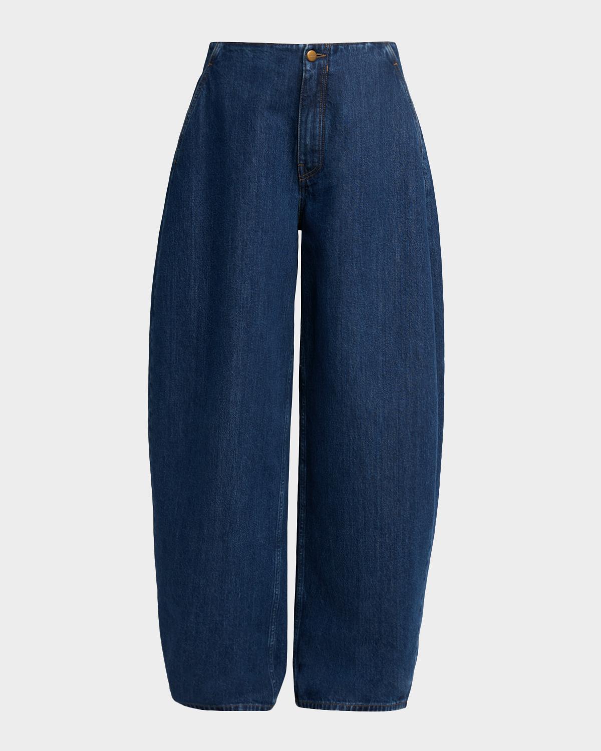 Jil Sander Oversized Barrel-Leg Jeans