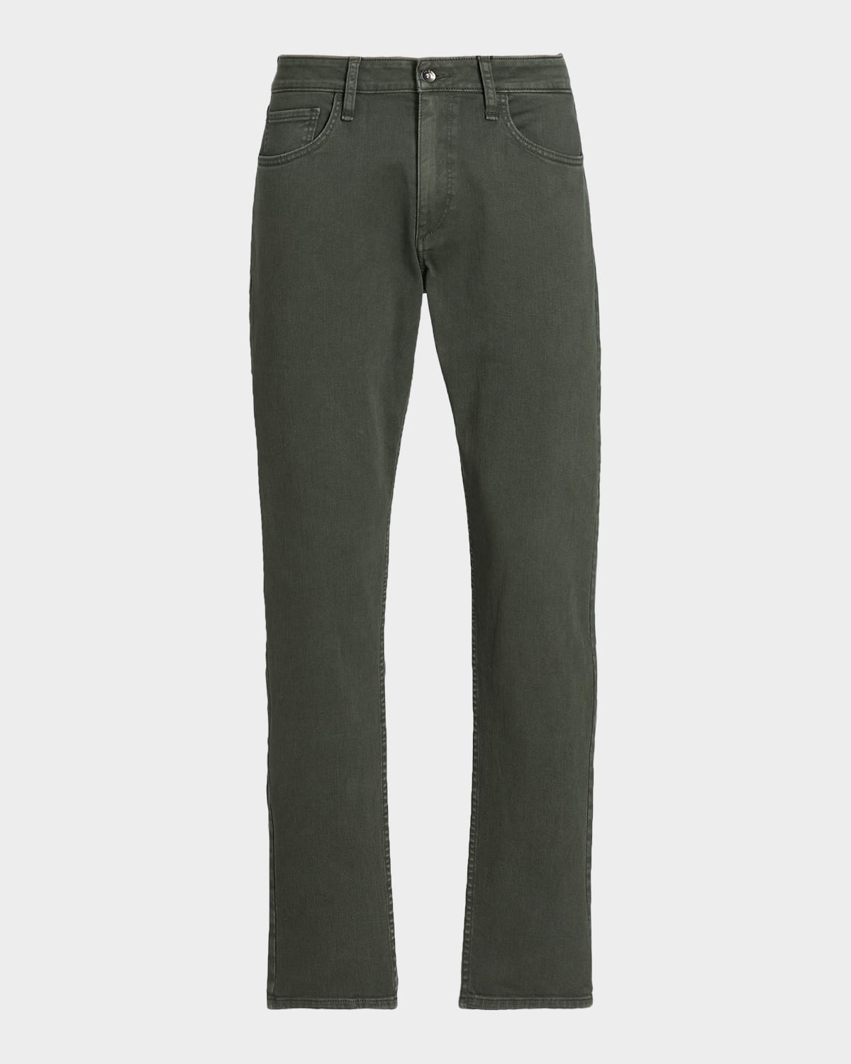 Rag & Bone Men & Apos;s Dyed Mid-rise Slim-leg Jeans In Dark Green