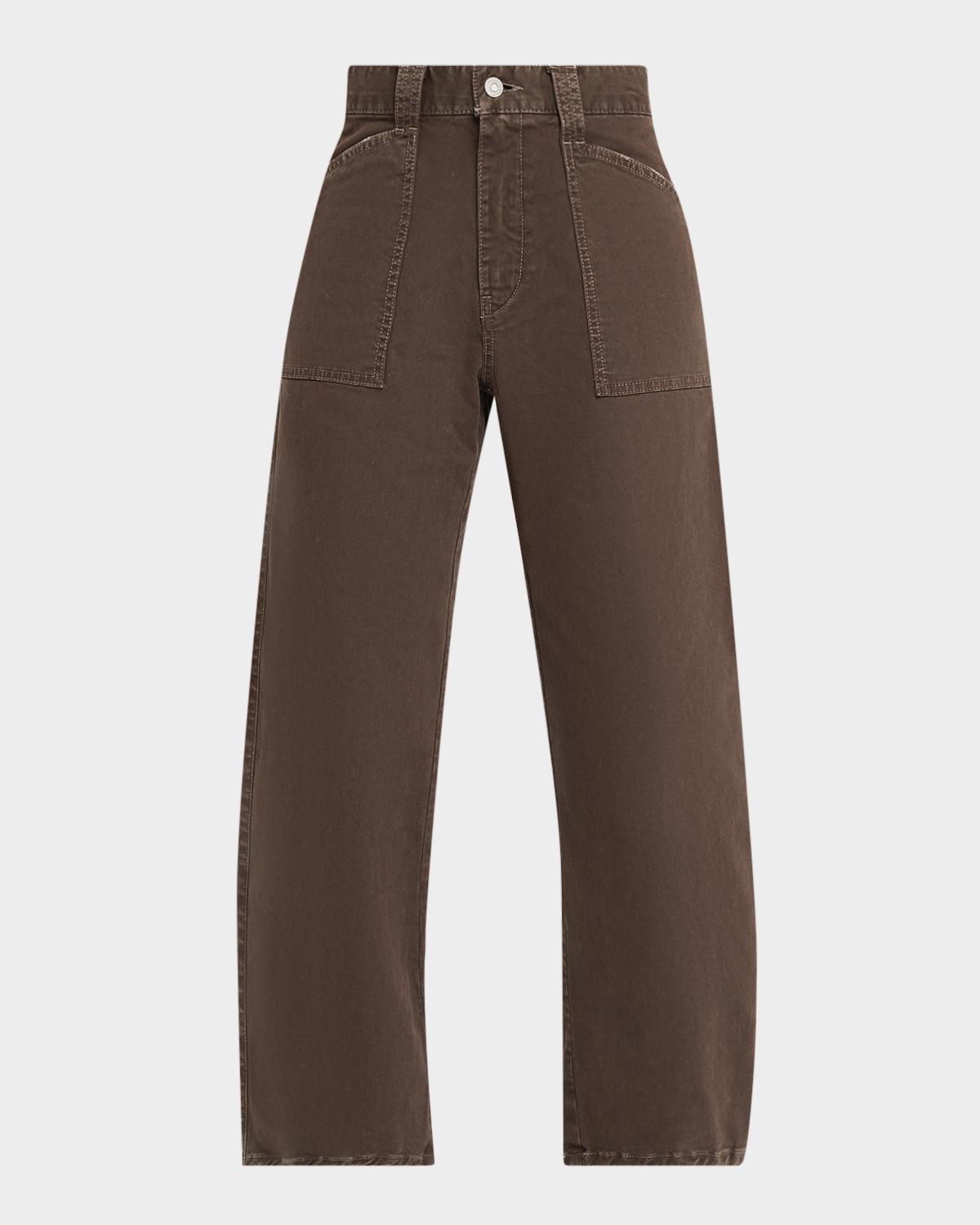 MOUSSY VINTAGE Gusset Cargo Ankle Jeans