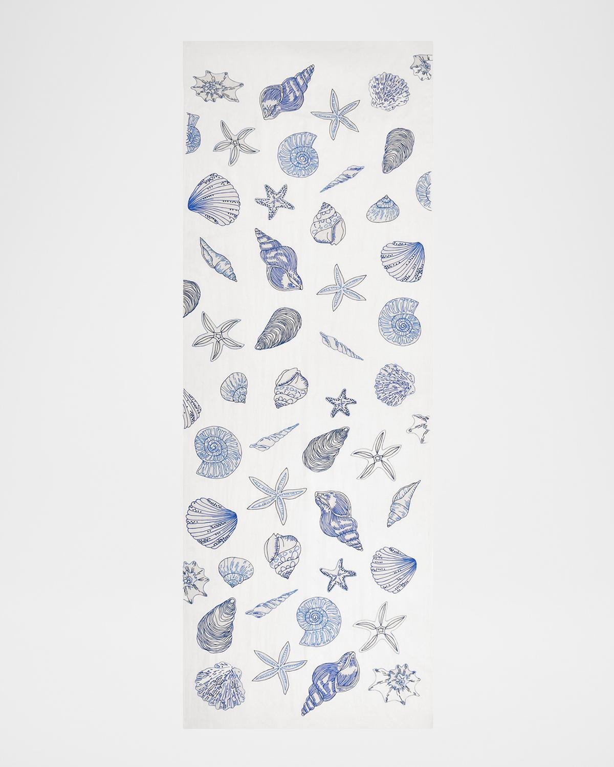 Janavi India Sea Shell Merino Wool Scarf