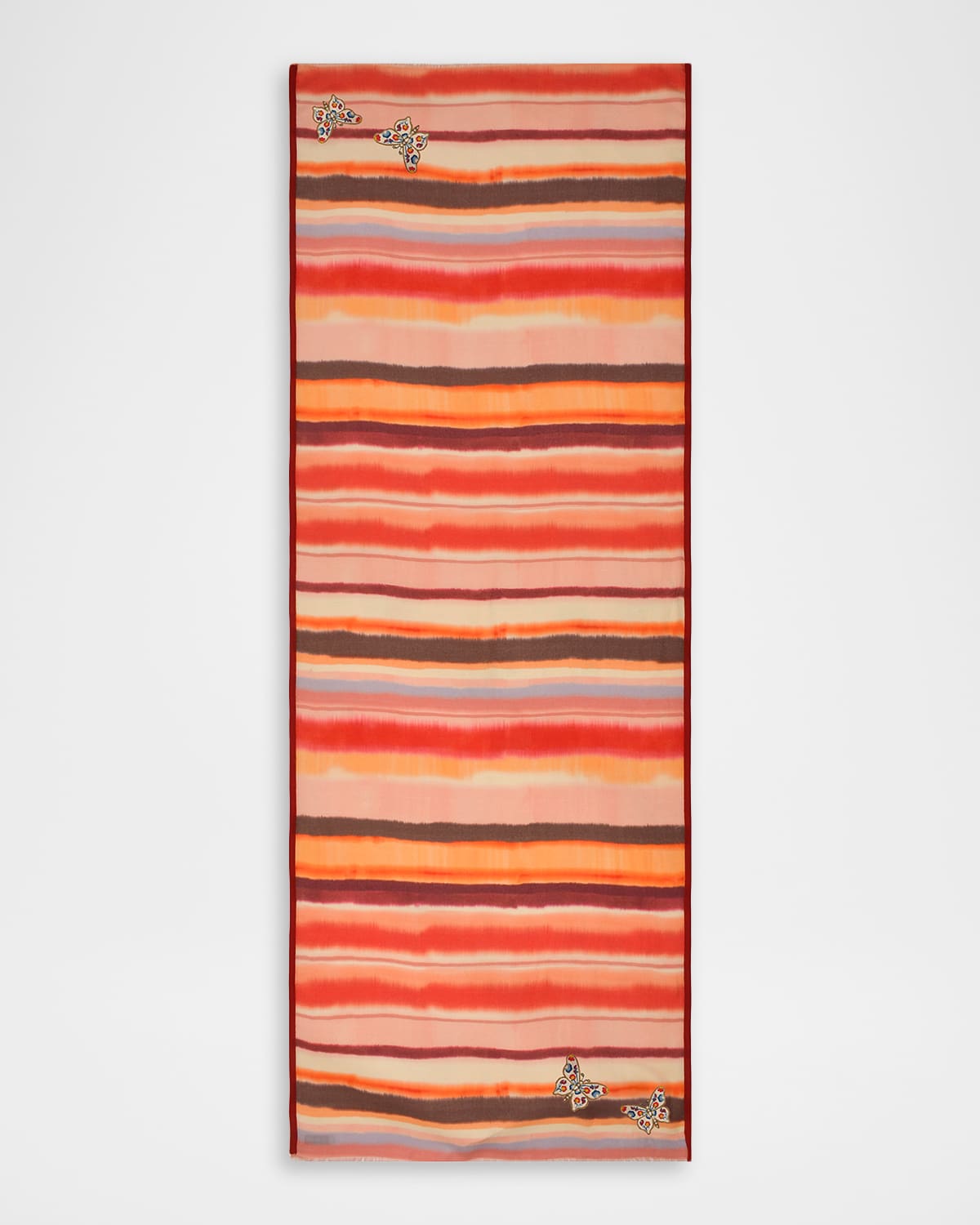 Janavi India Sunet Mirage Wool-Silk Scarf