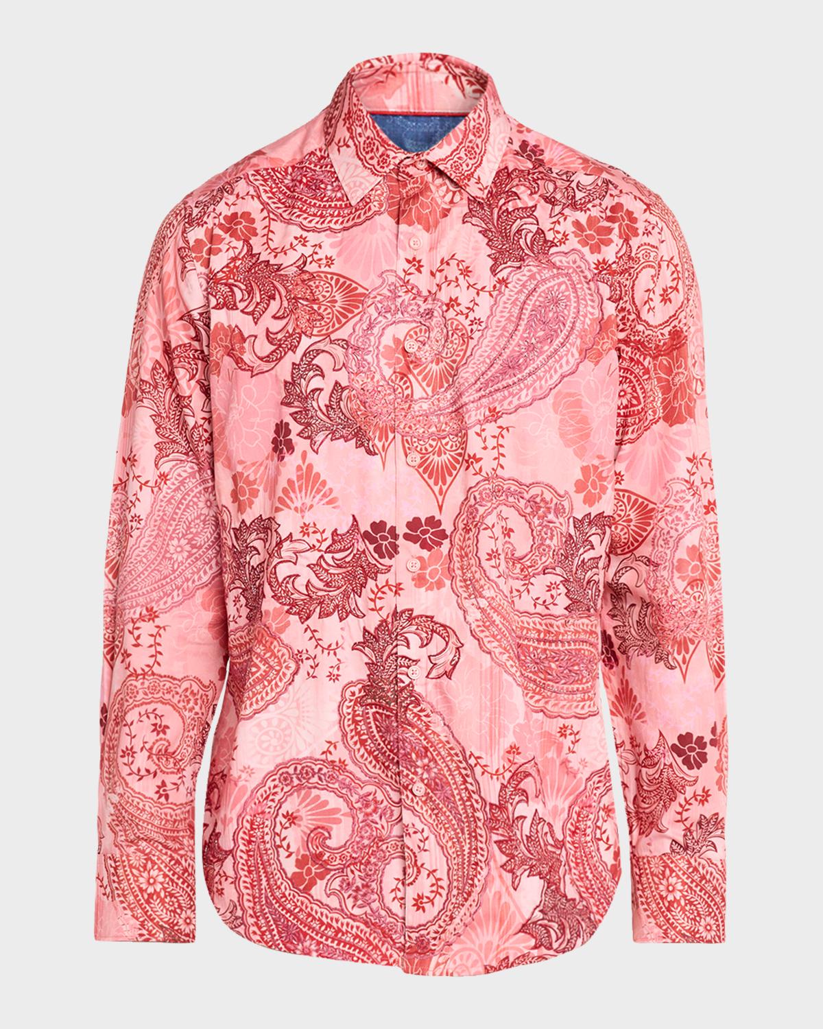Robert Graham Men's Cabrillo Paisley Cotton Shirt