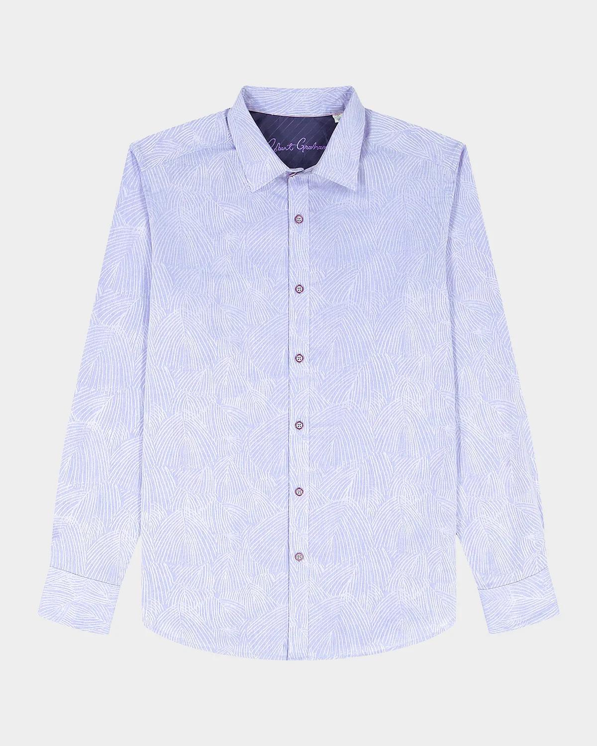 Robert Graham Men's Miramar Palms Cotton Sport Shirt