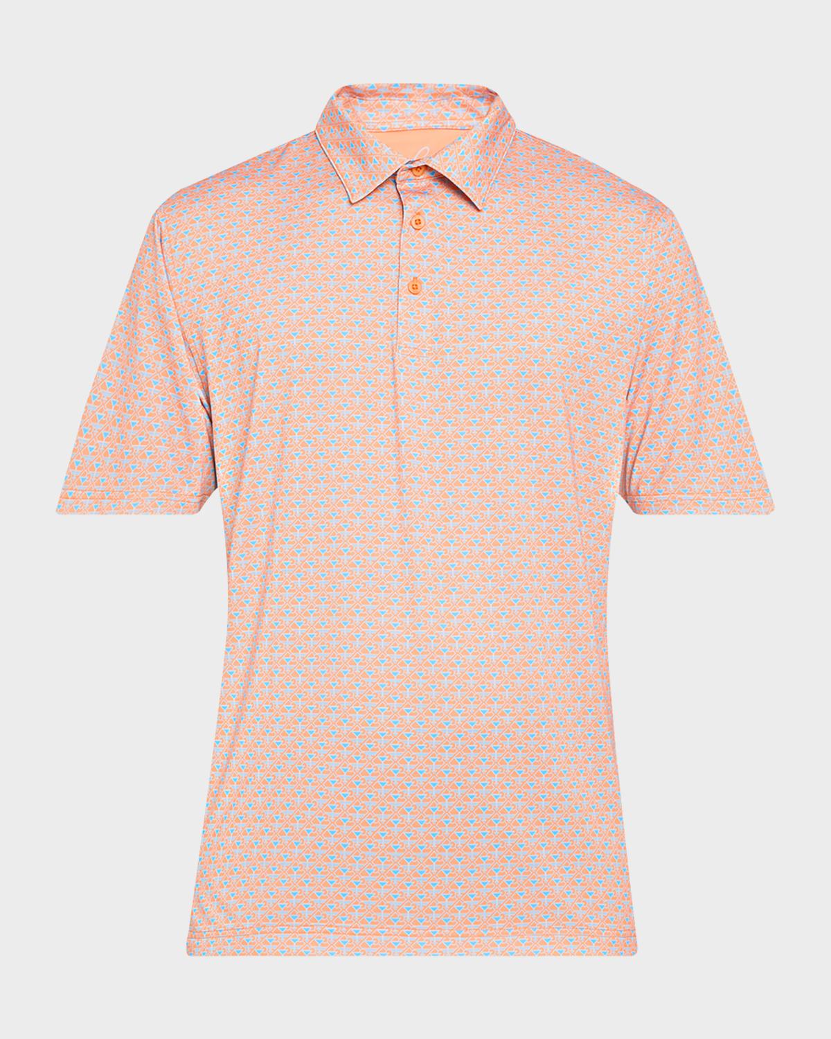 Robert Graham Men's Geometric Polo Shirt