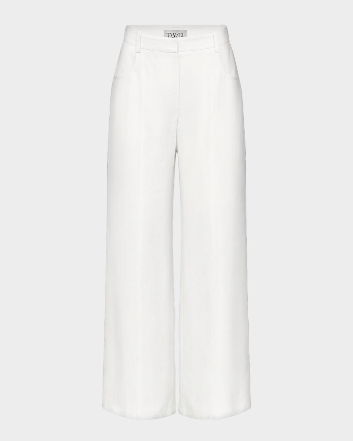 TWP Demie Slim Linen Pants