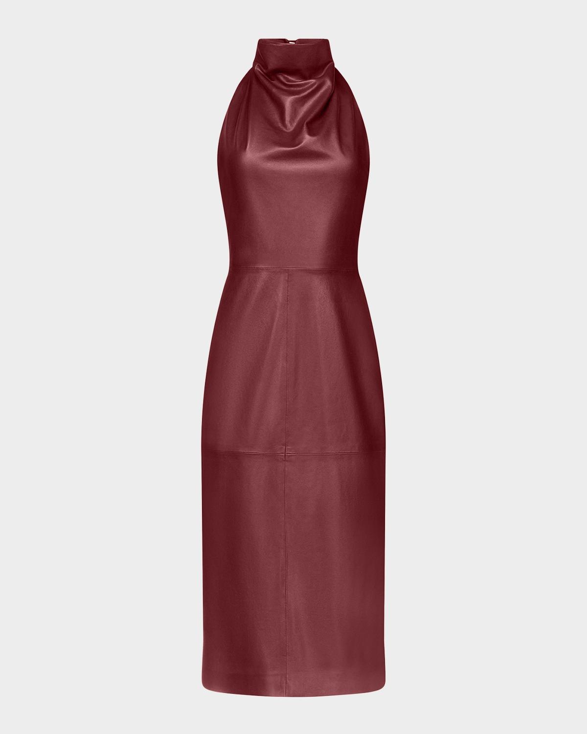 TWP Lola Leather Column Dress