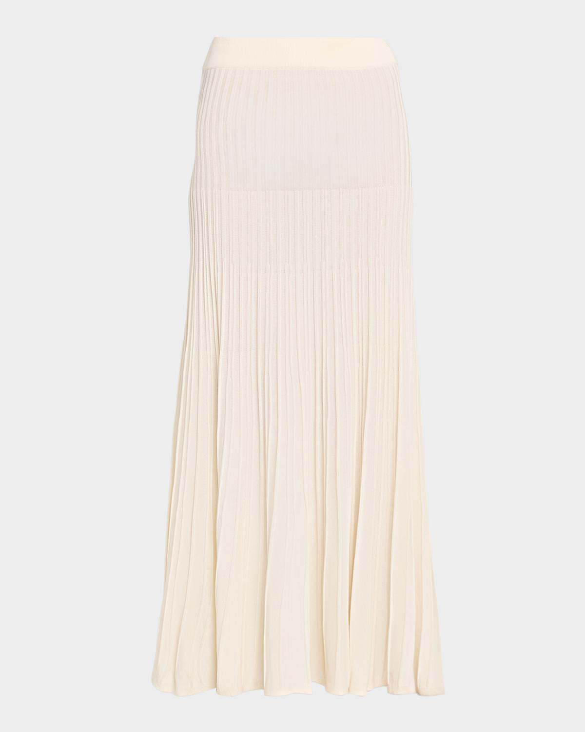 TWP Ribbed Maxi Skirt