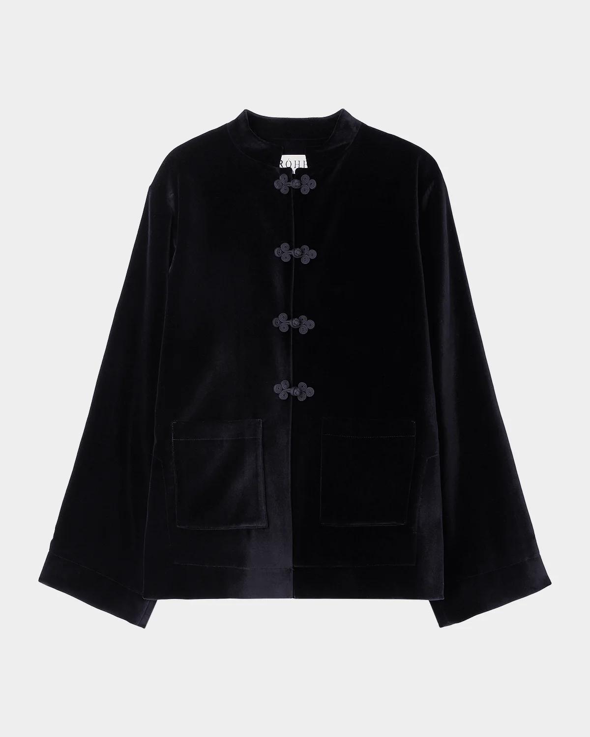 Róhe Velvet Pankou Jacket