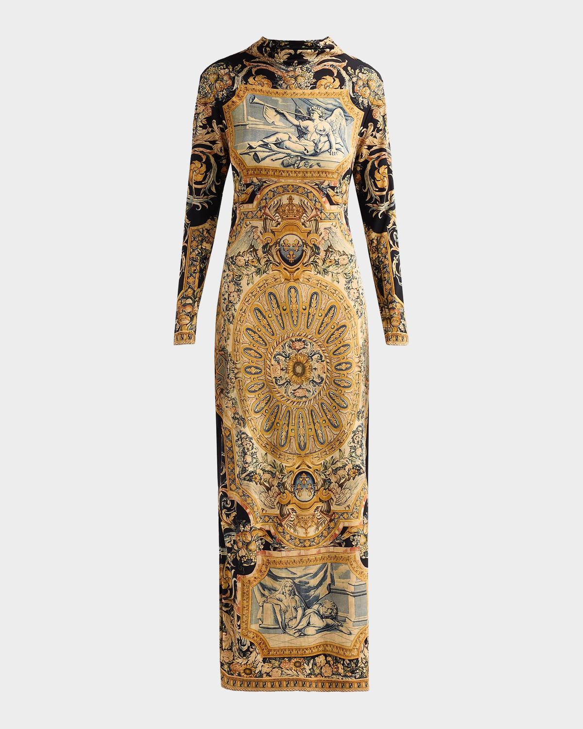 Camilla Museum Memoir Back Cut Out Jersey Dress