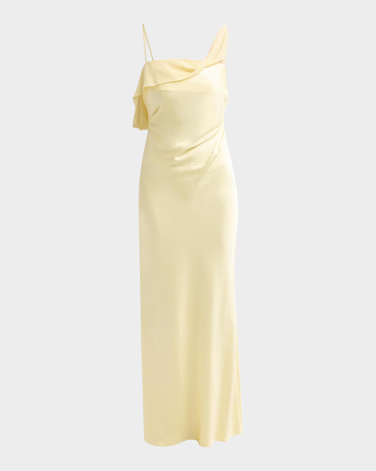 Significant Other Devlyn Asymmetric Maxi Dress