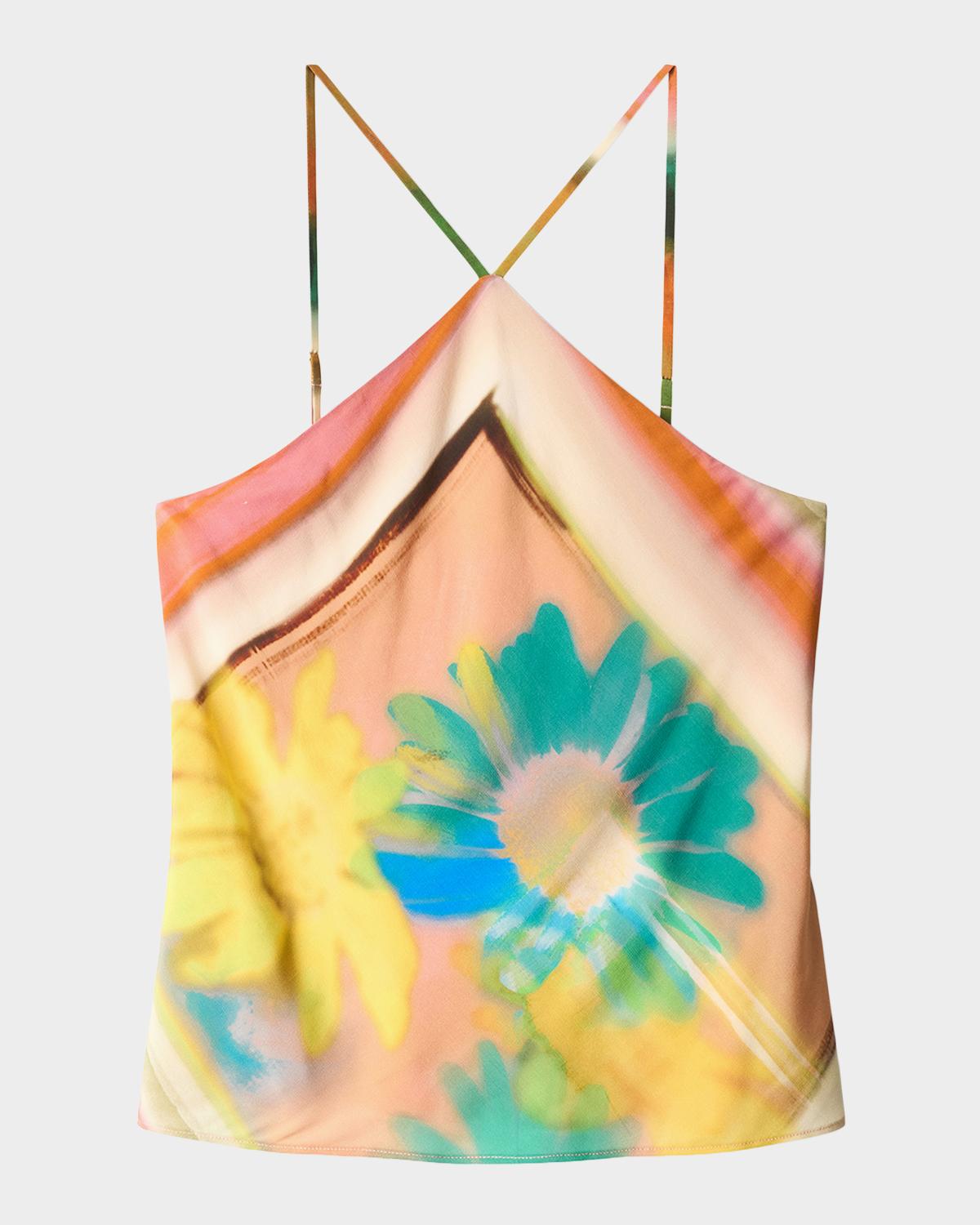 STAUD Cubism Sleeveless Top