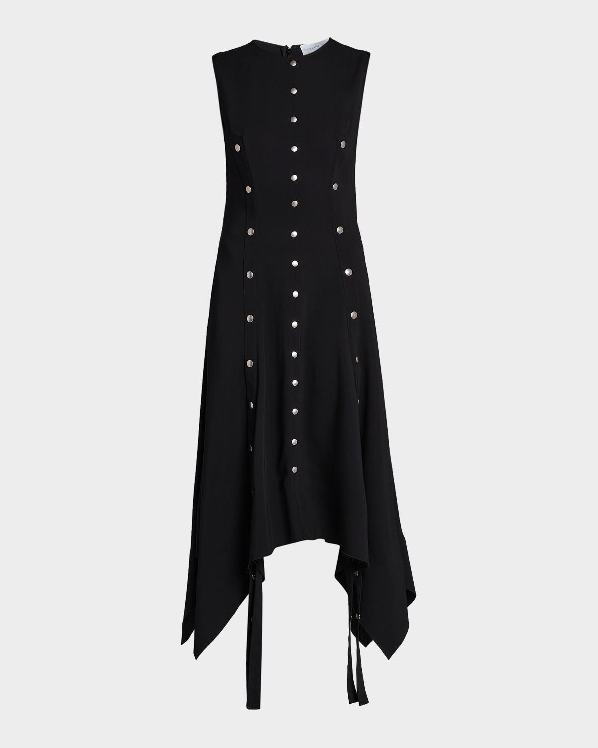 Stella McCartney Snapped Sleeveless Midi Dress