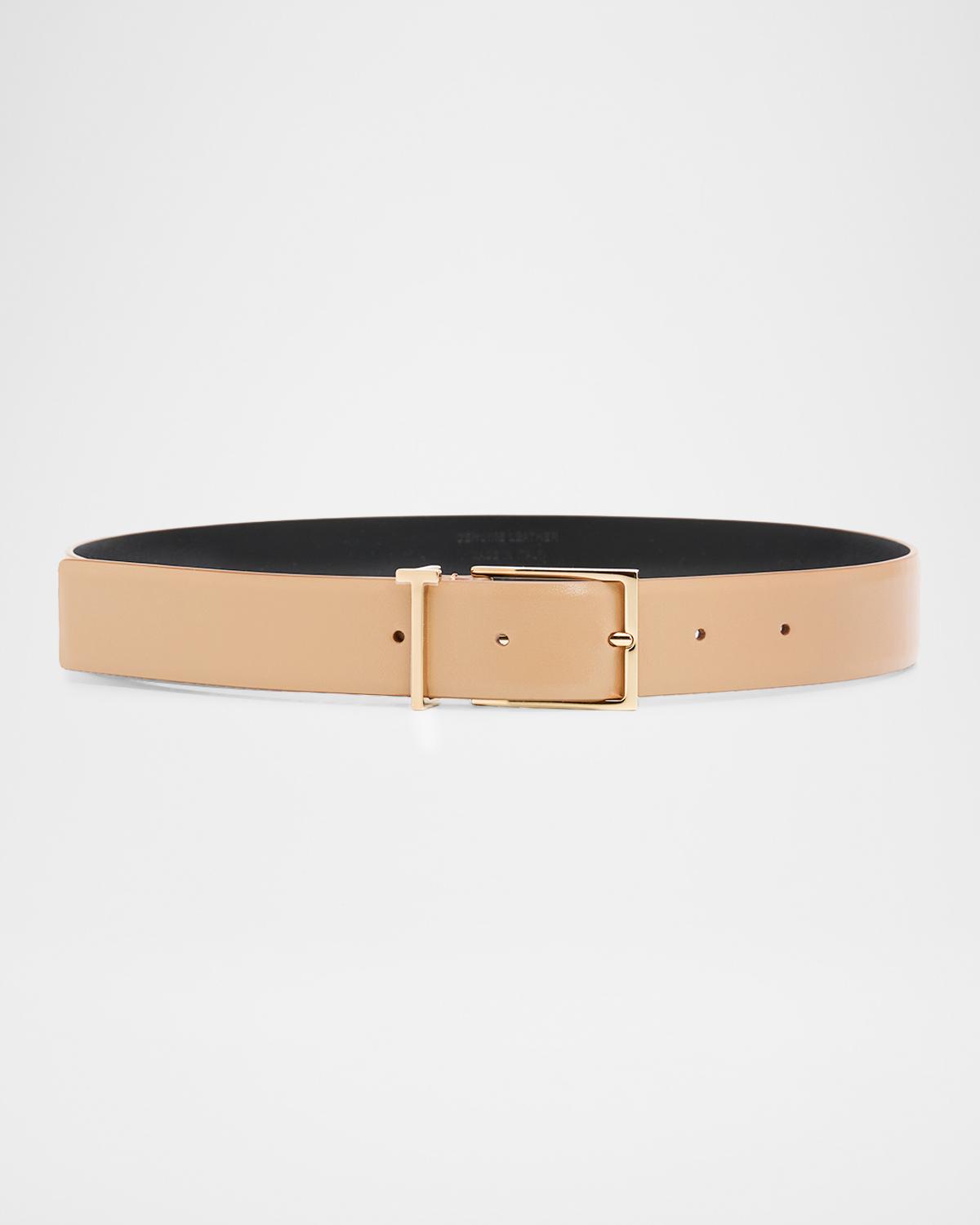 TOM FORD Boutique T Loop Leather Belt