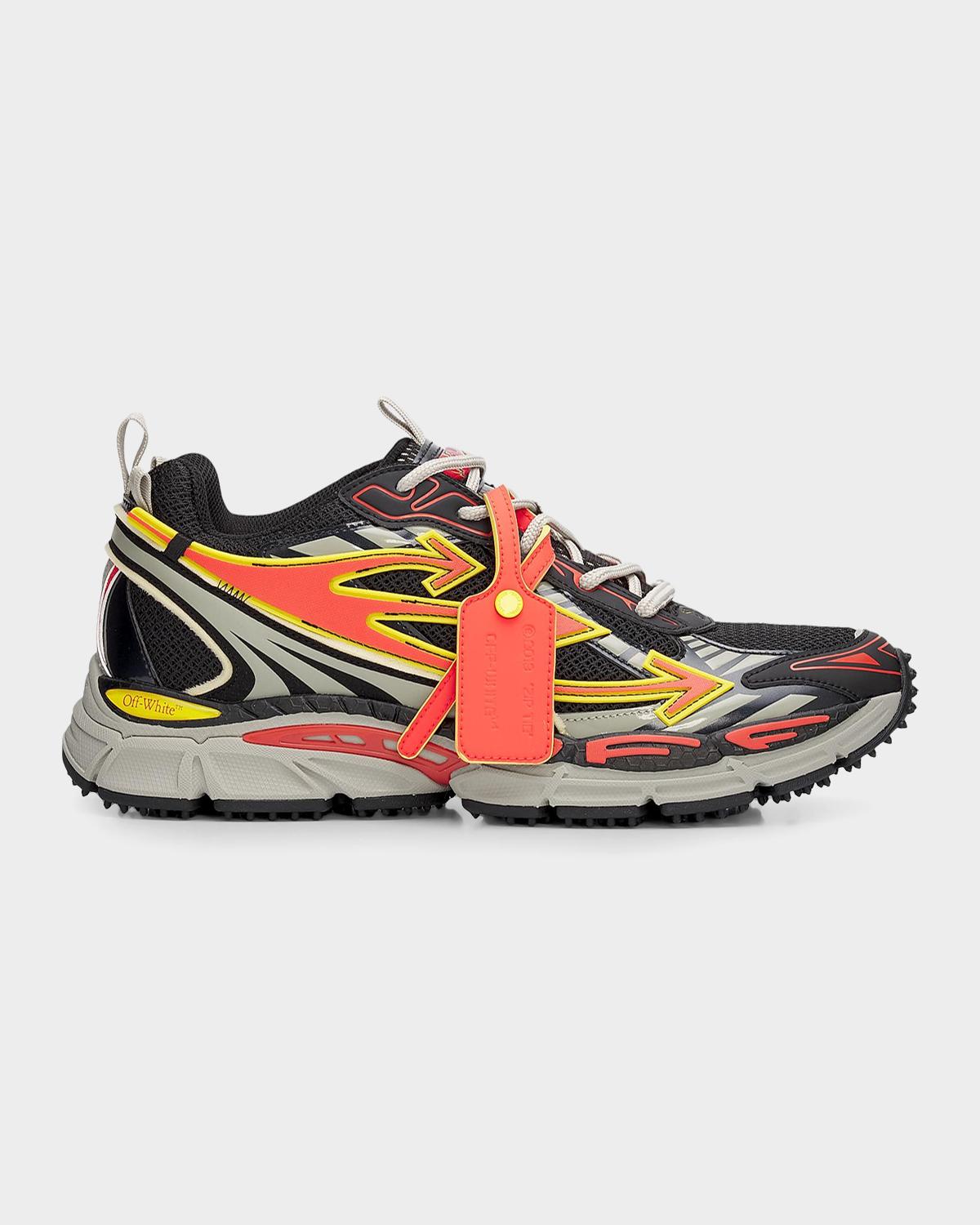 Off-White Men's Be Right Back Mesh Low-Top Sneakers