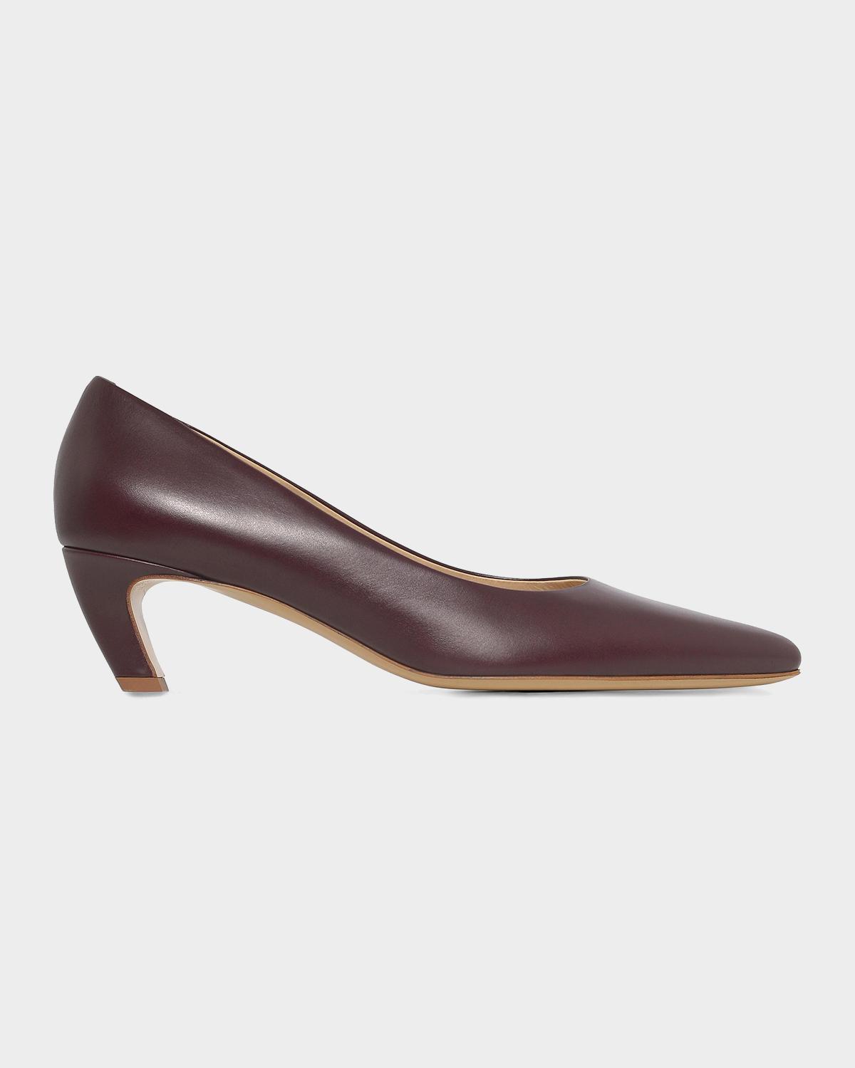50mm Peggy Leather Pumps