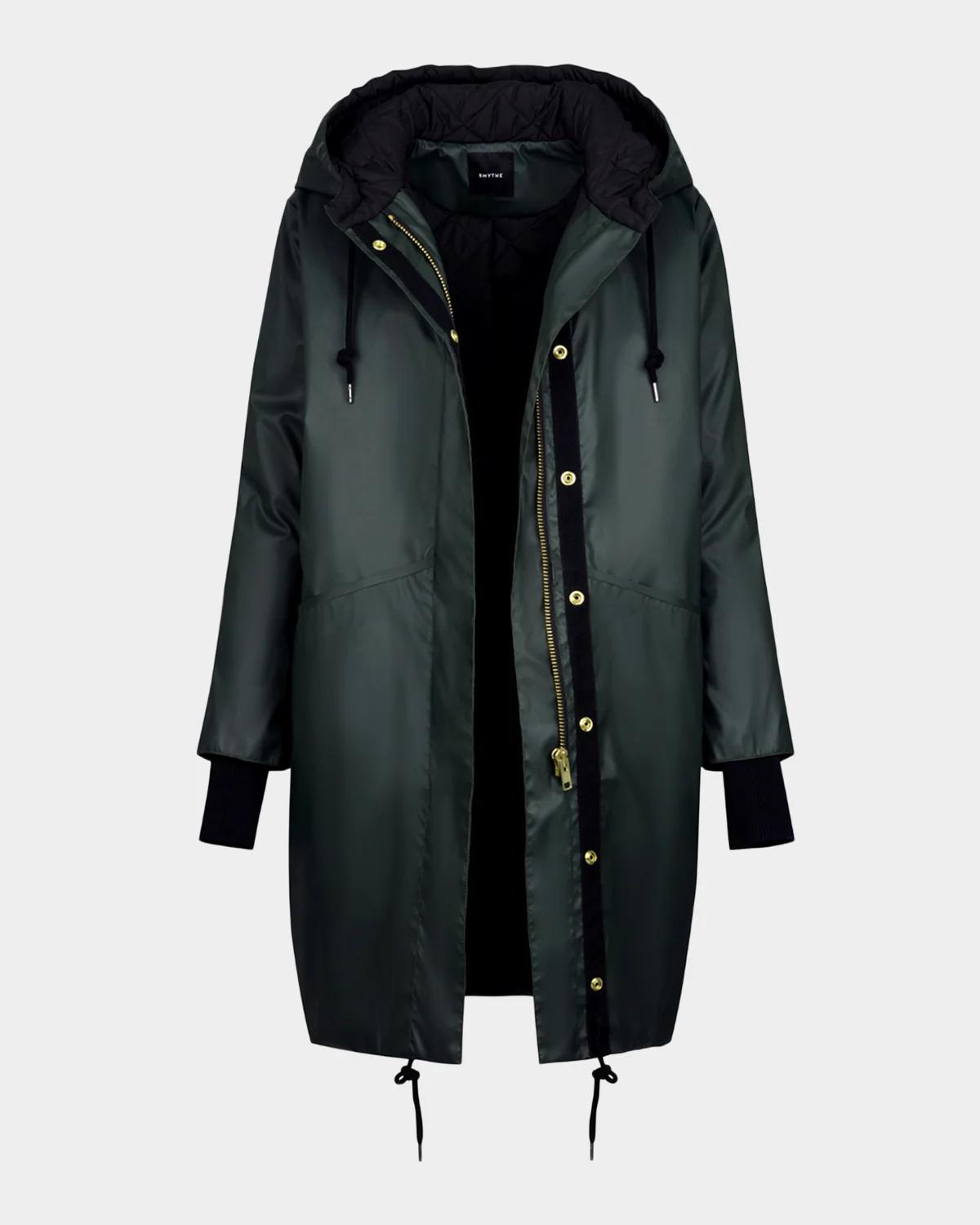 Smythe Dark and Stormy Hooded Rain Coat