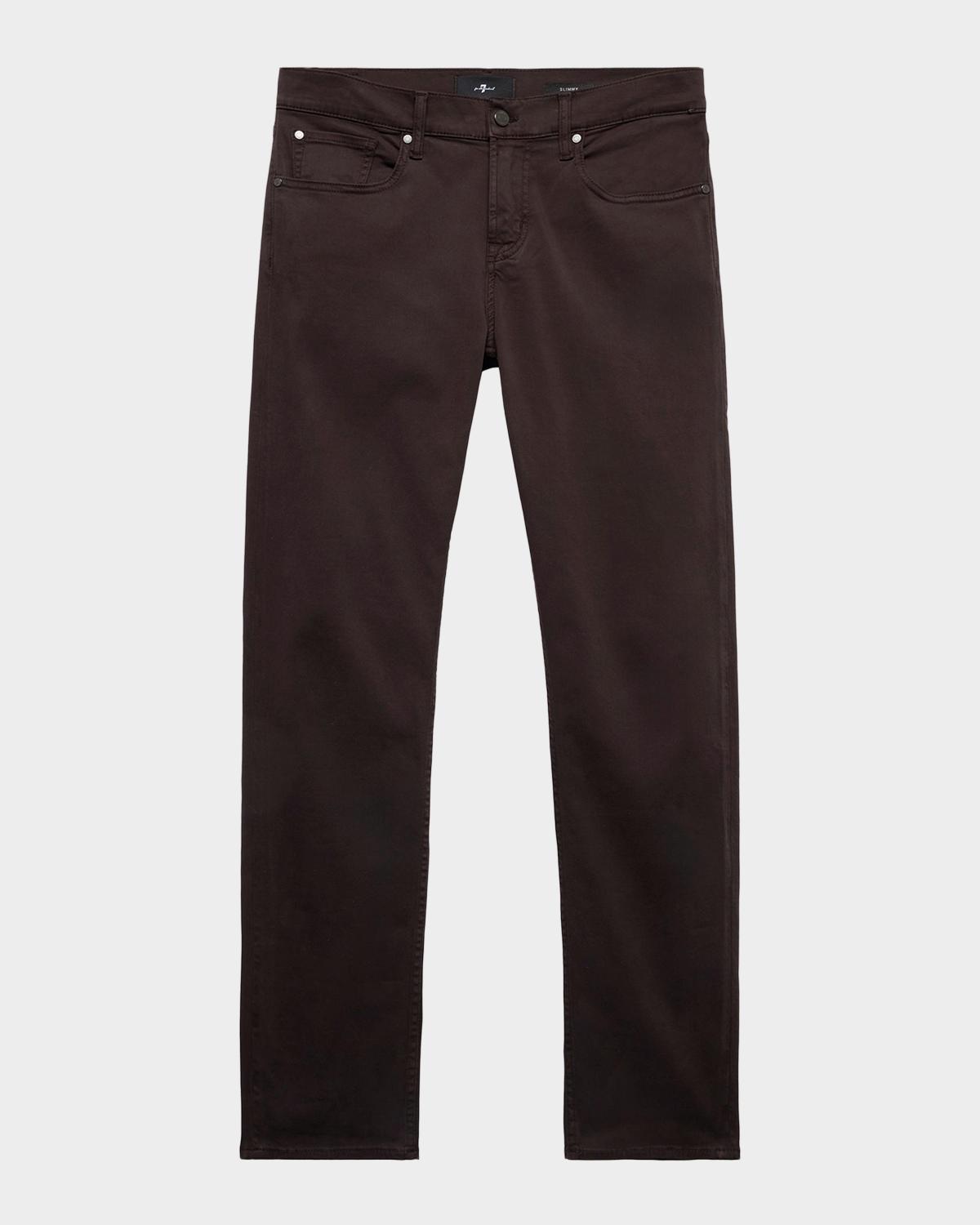 7 For All Mankind Men's Slimmy Slim Fit Five-Pocket Pants