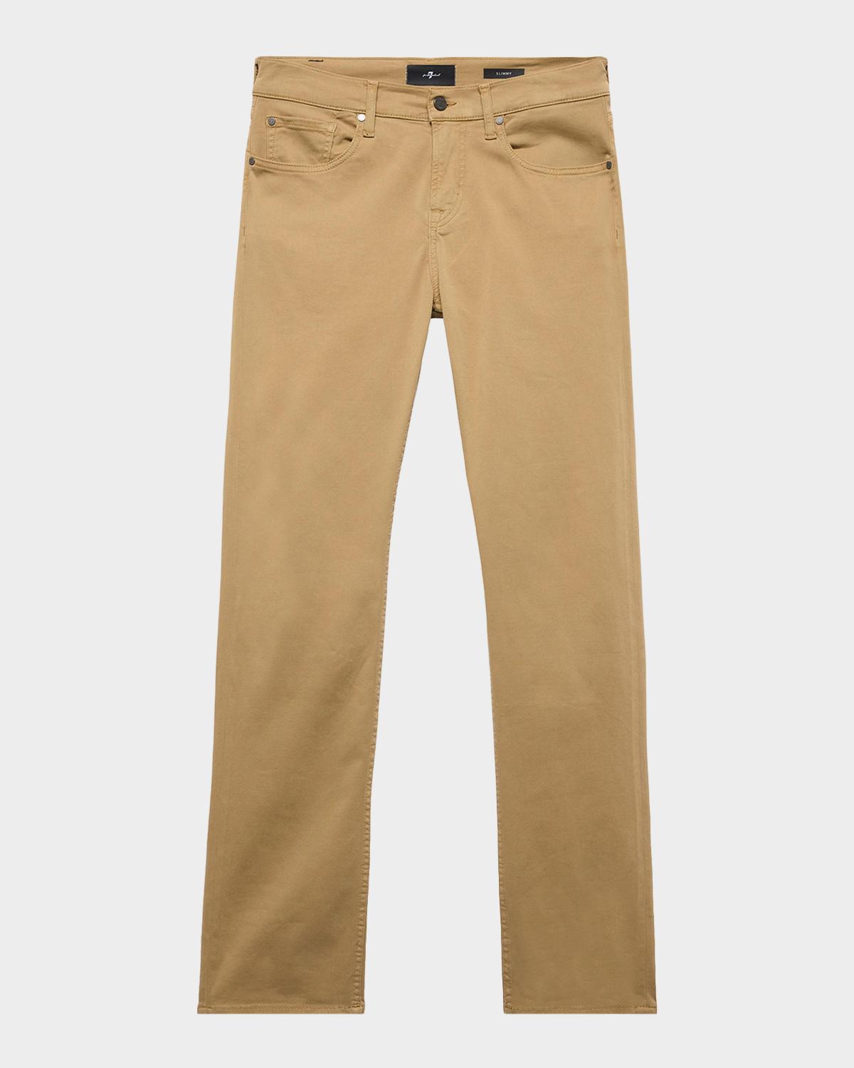 7 For All Mankind Men's Slimmy Slim Fit Five-Pocket Pants