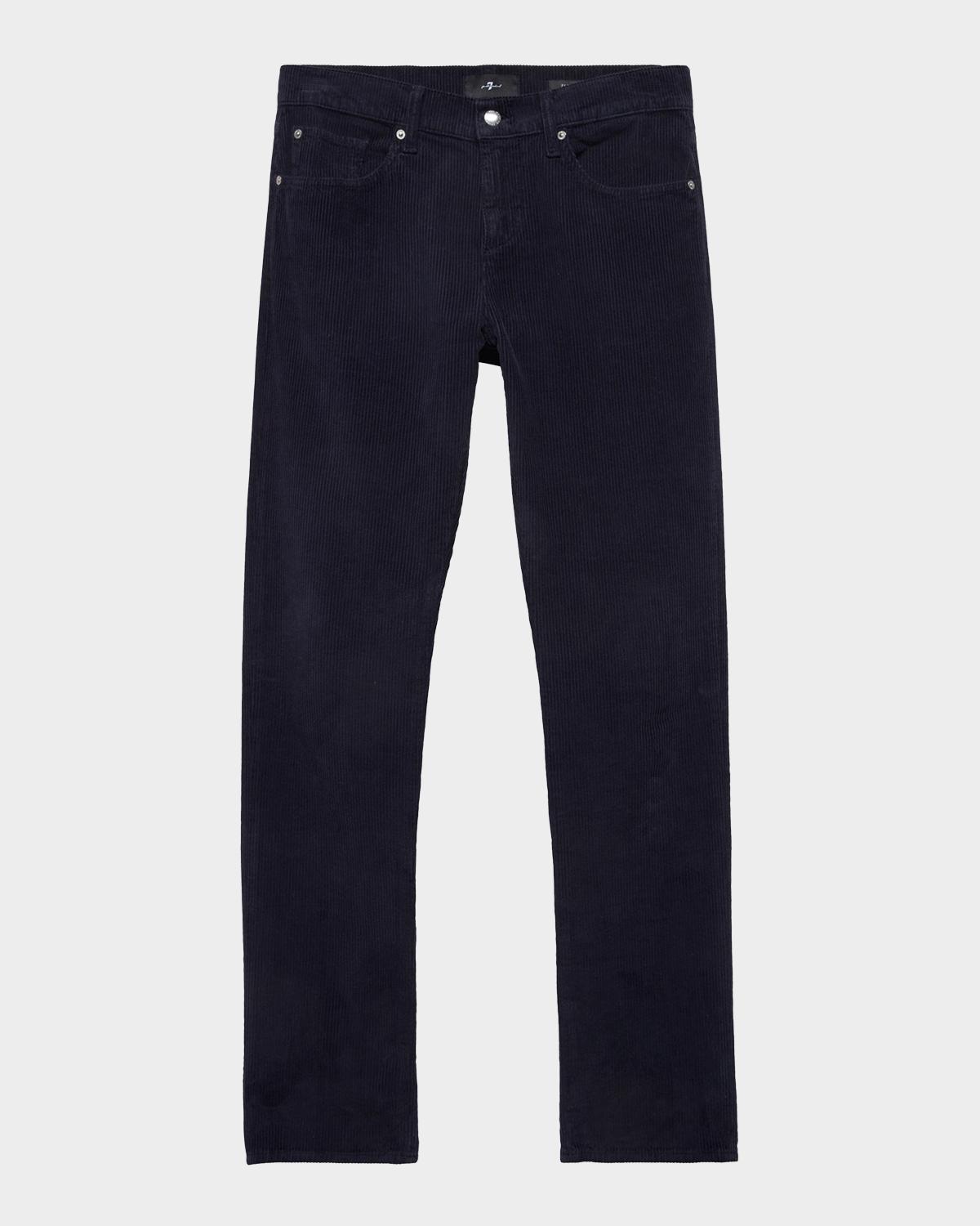 7 For All Mankind Men's Slimmy Luxe Performance Five-Pocket Pants