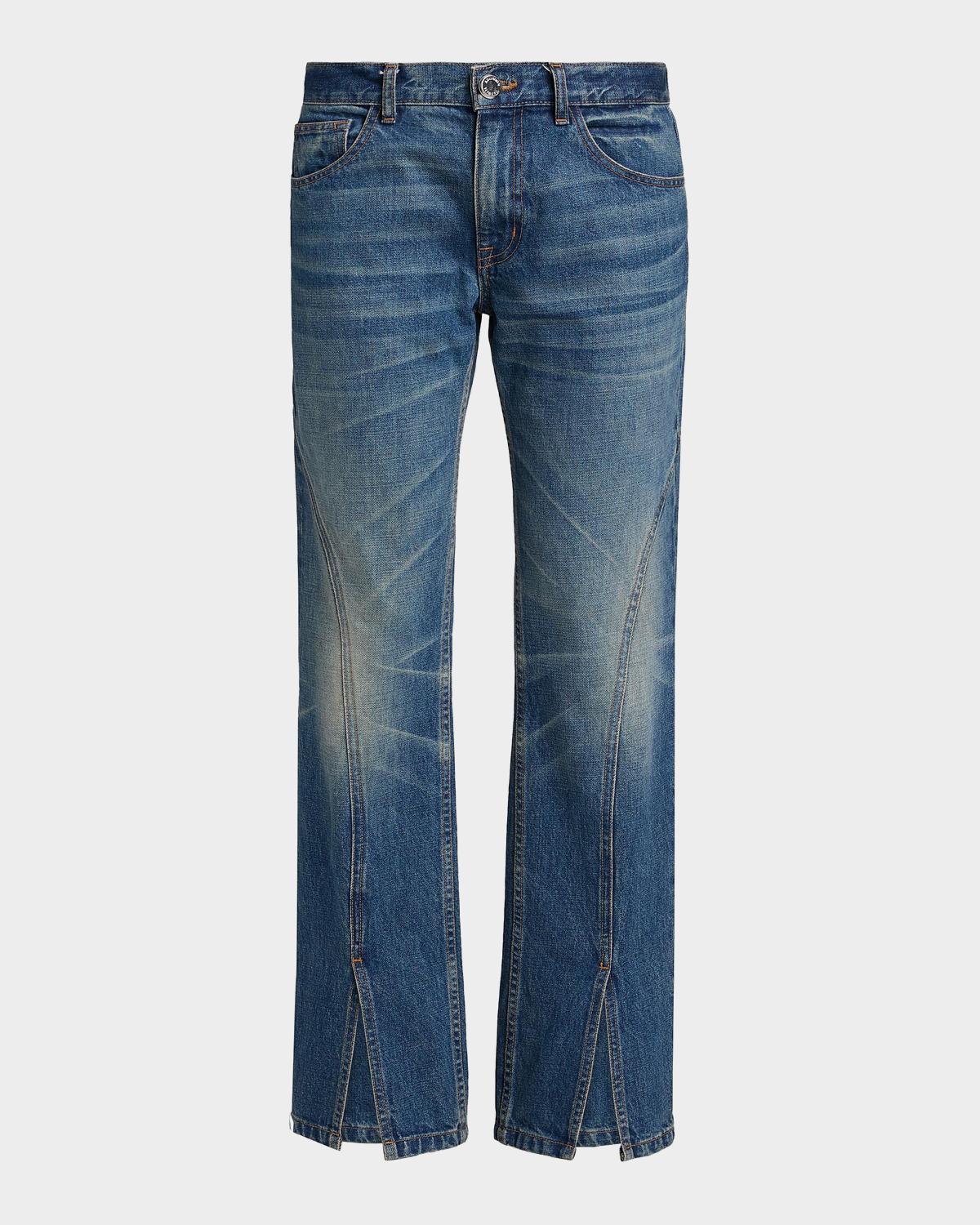 Brandon Maxwell The Campbell Spiral Seam Jeans