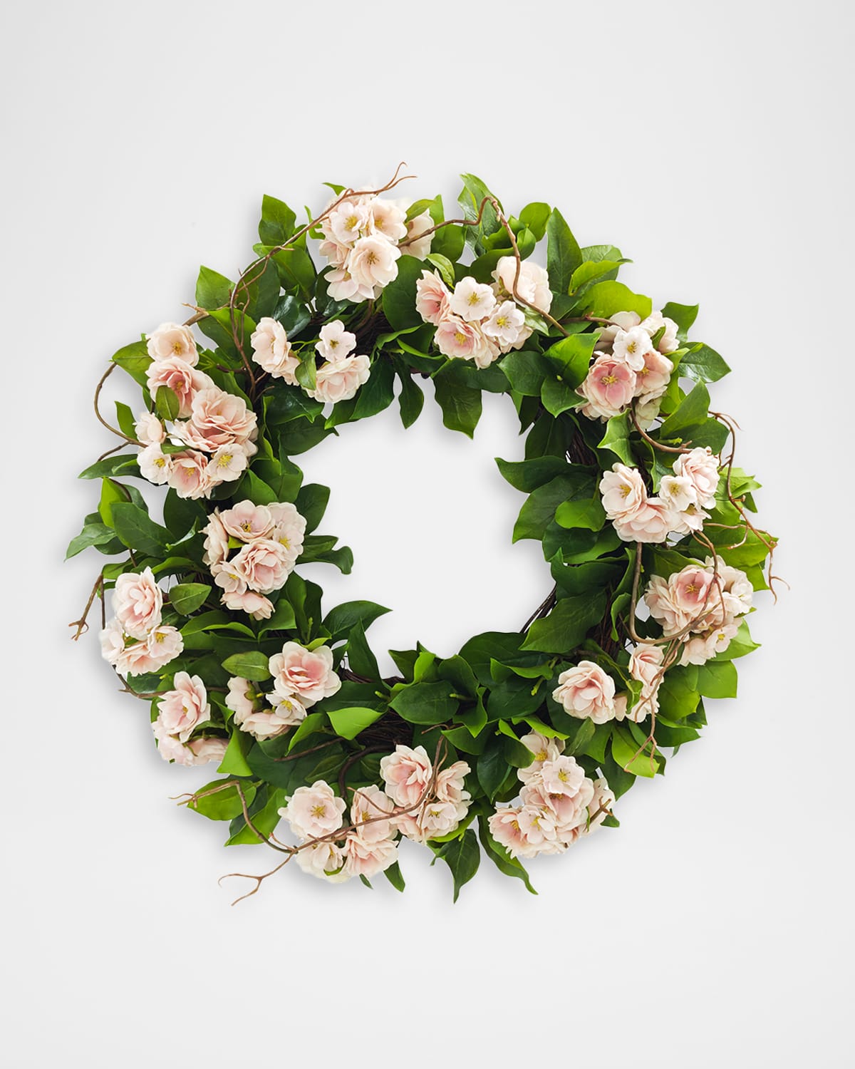Winward Home Faux Peach Blossom 24" Wreath | Thumbnail 4