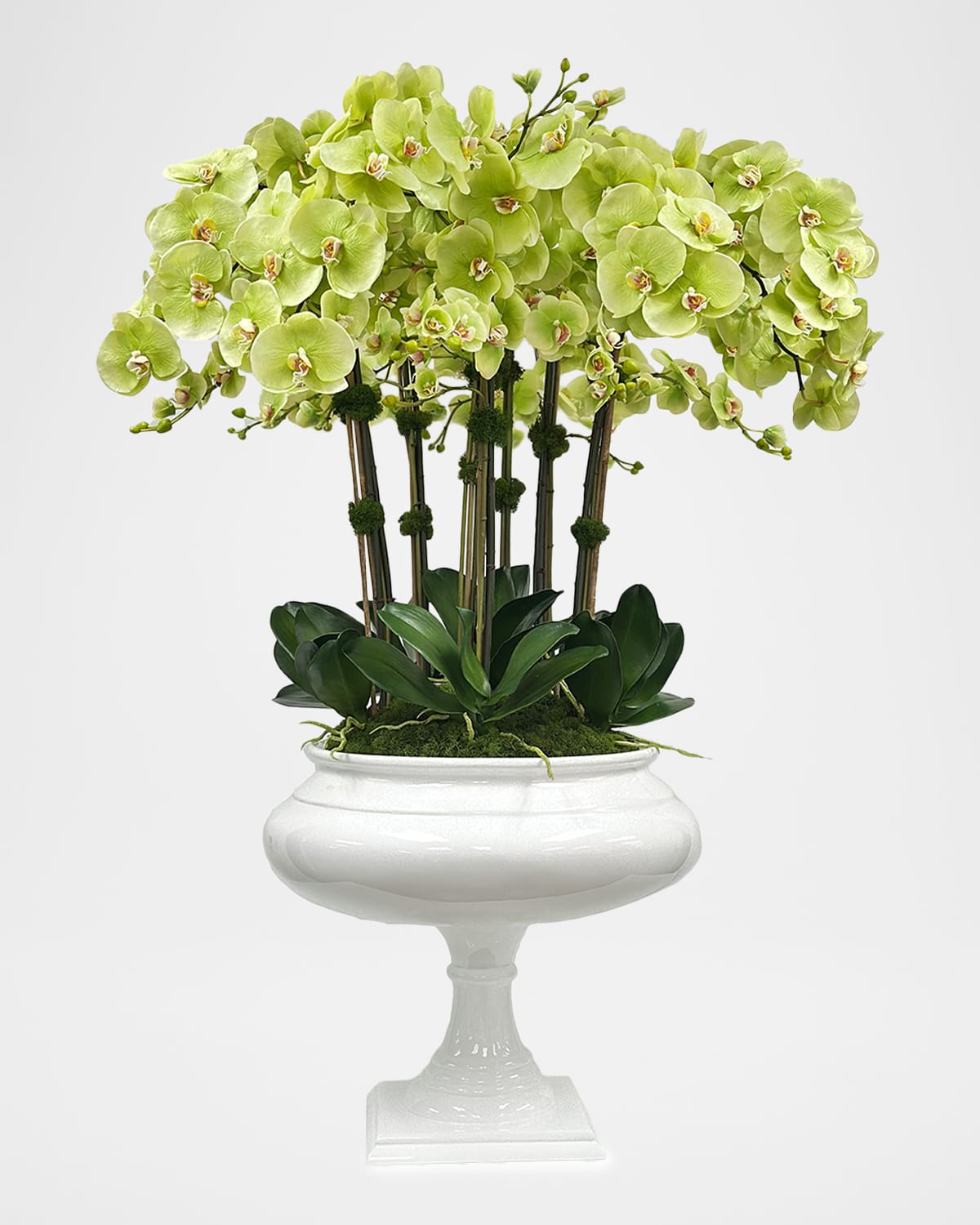 Winward Home Orchids 50" Faux Floral Arrangement in Resin Planter | Thumbnail 4 Winward Home Orchids 50" Faux Floral Arrangement in Resin Planter | Thumbnail 4