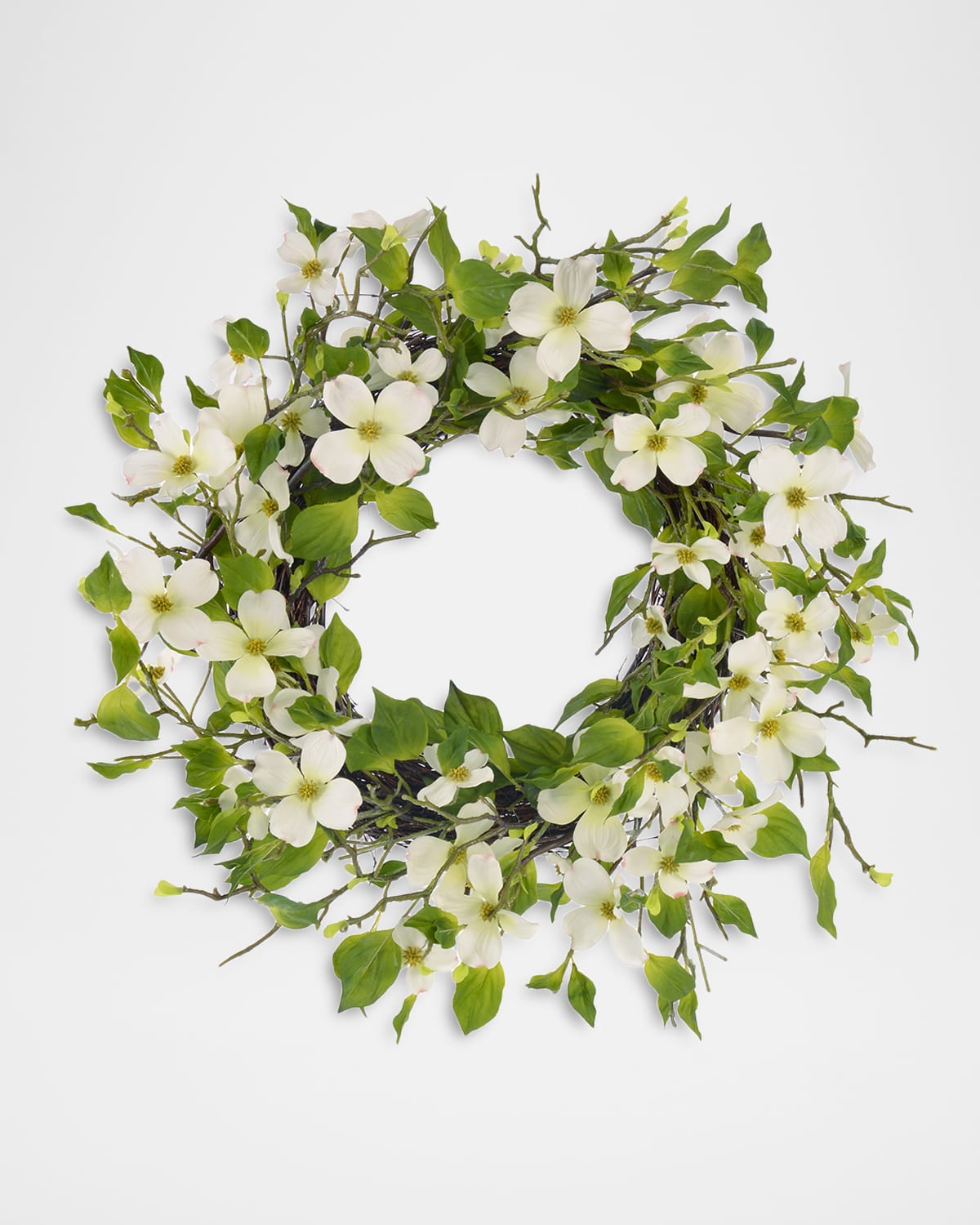 Winward Home Faux Dogwood 24" Wreath | Thumbnail 4
