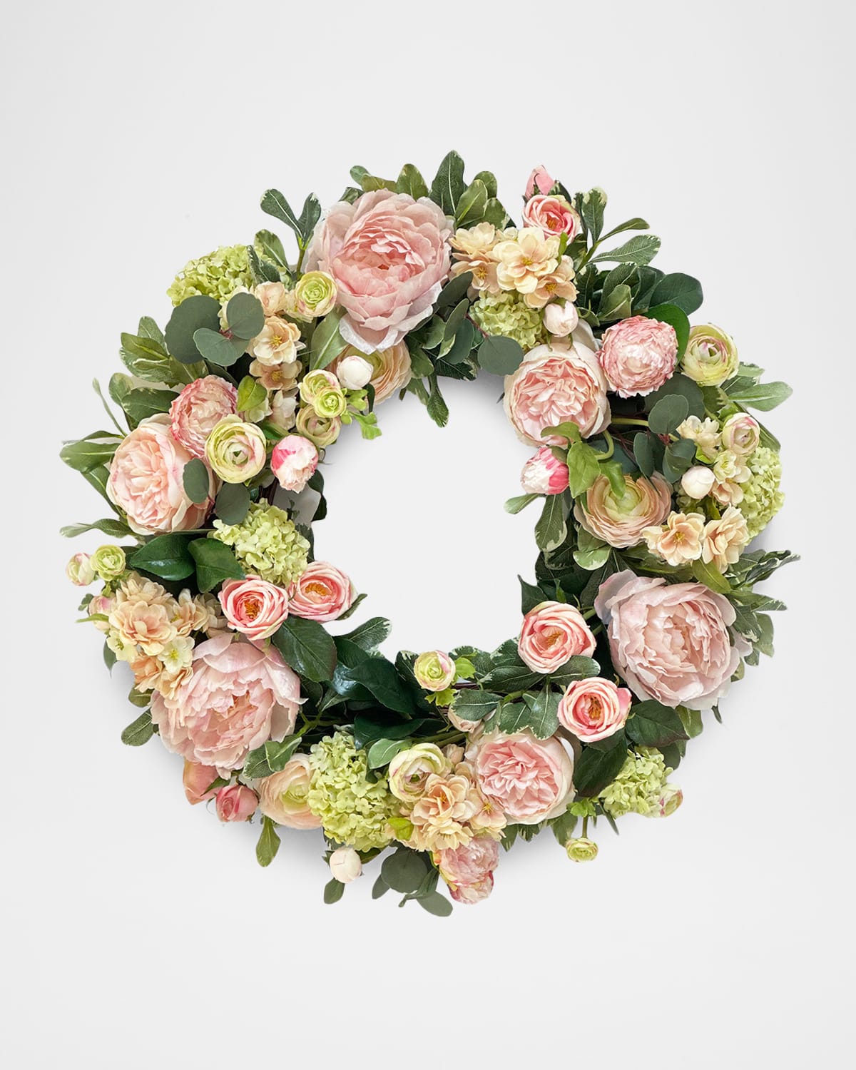 Winward Home Faux Peony & Rose 24" Wreath | Thumbnail 4