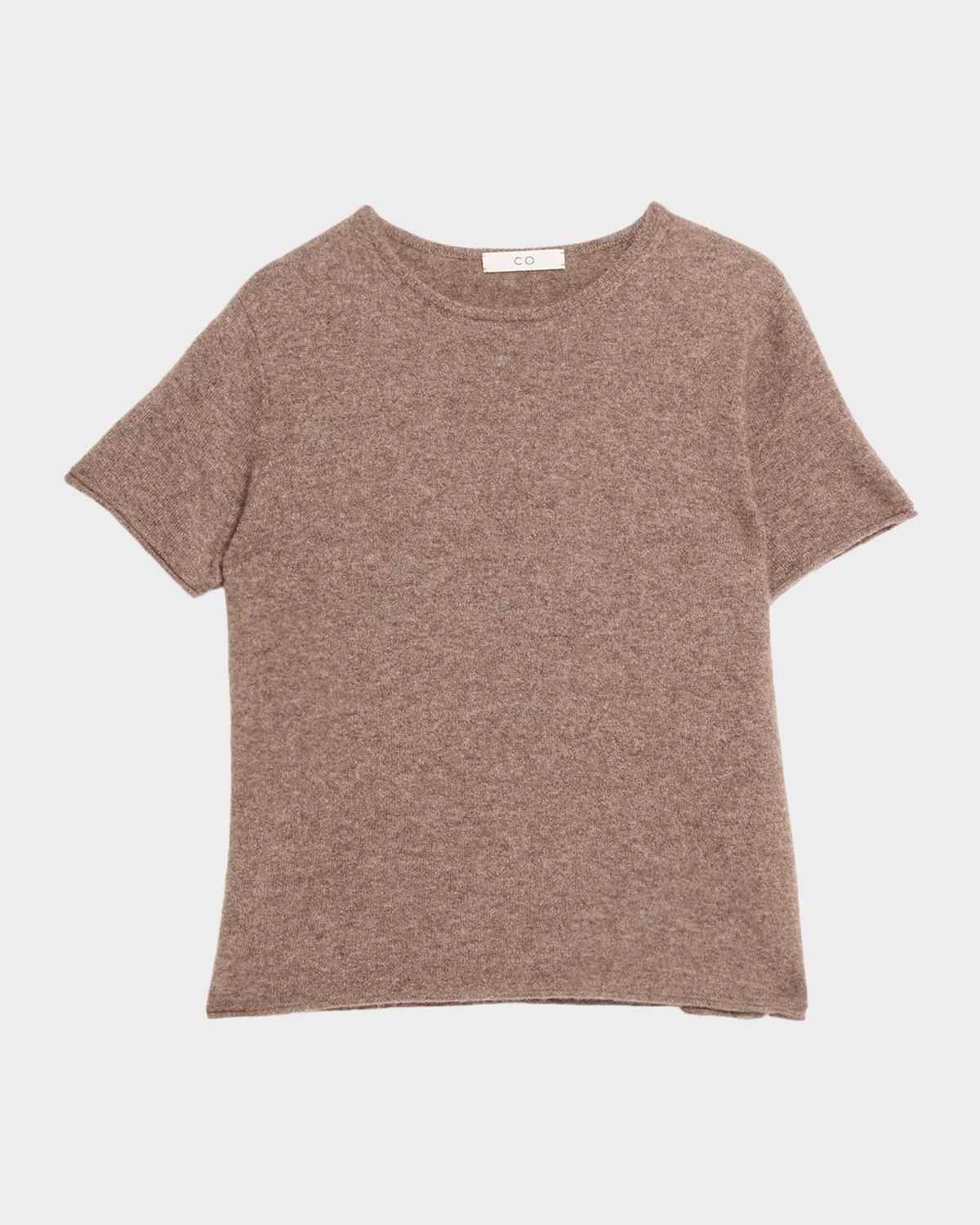 Co Cashmere & Silk Short-Sleeve T-Shirt