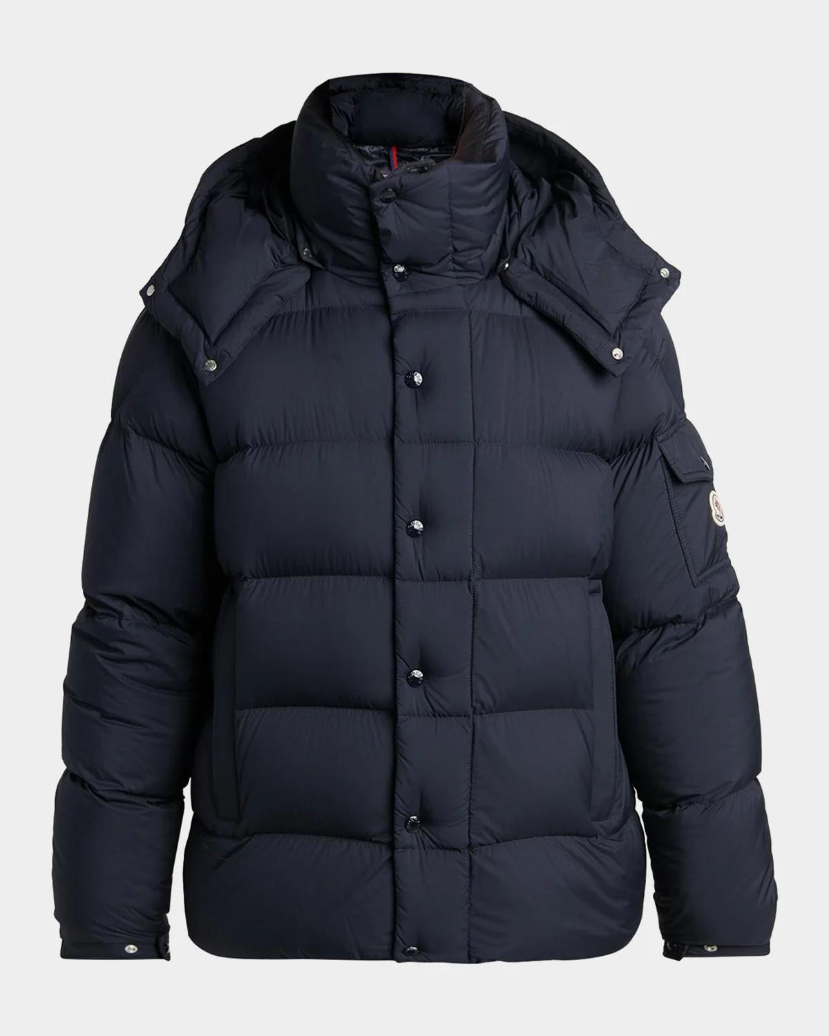 Moncler Grenoble Men's Quilted Hooded Puffer Jacket