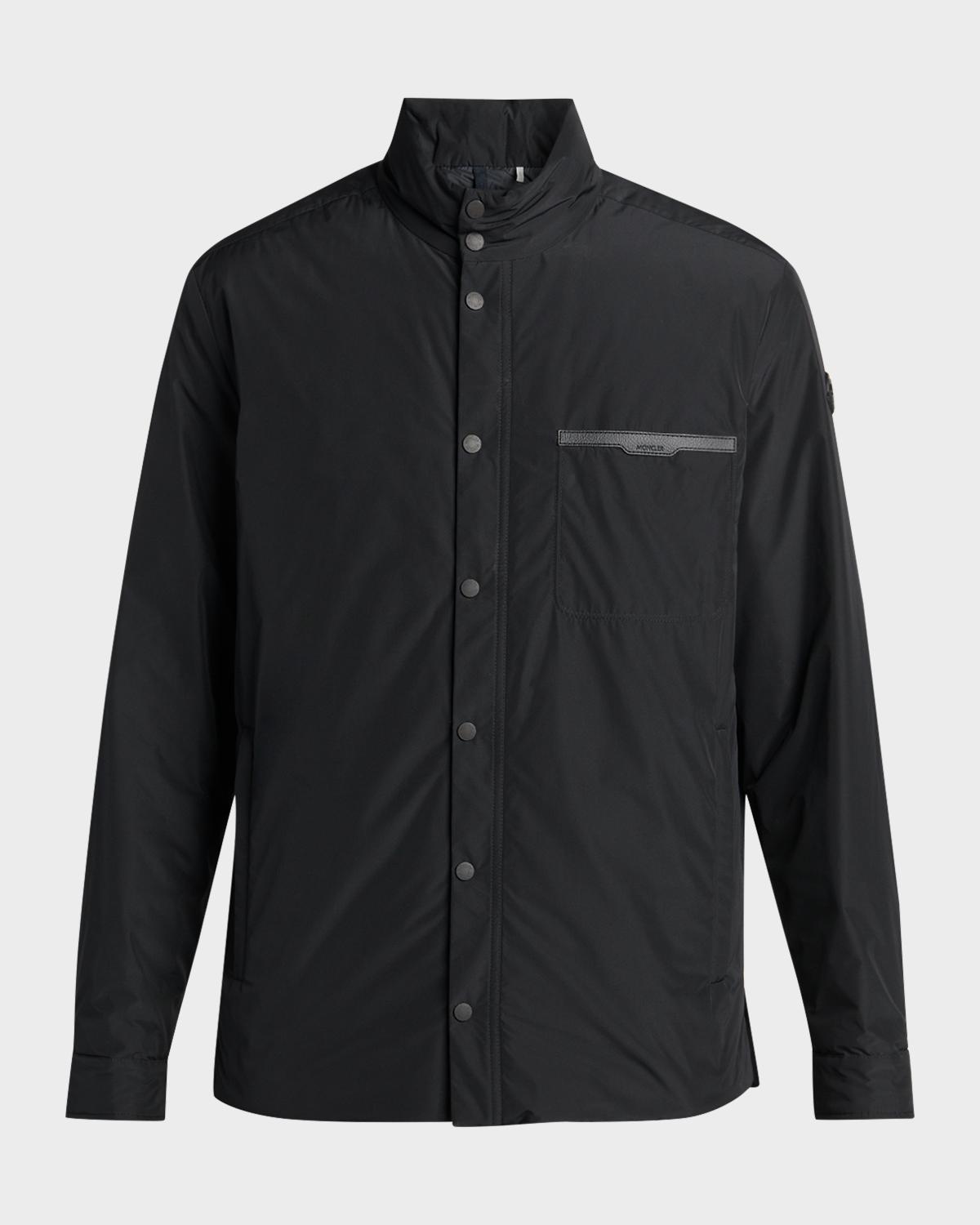 Moncler Men's Snap-Front Down Jacket