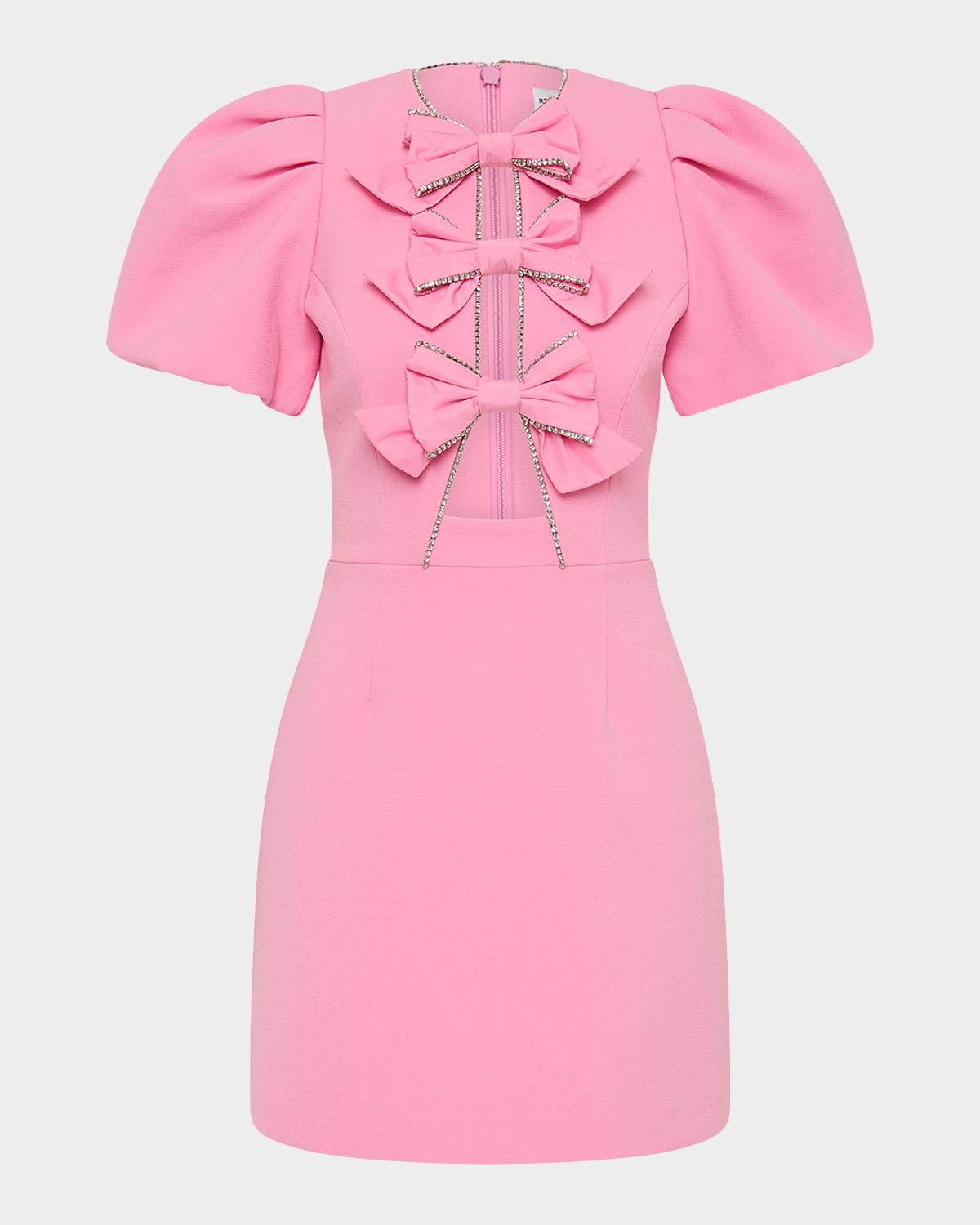 Rebecca Vallance Precious Bow Minidress