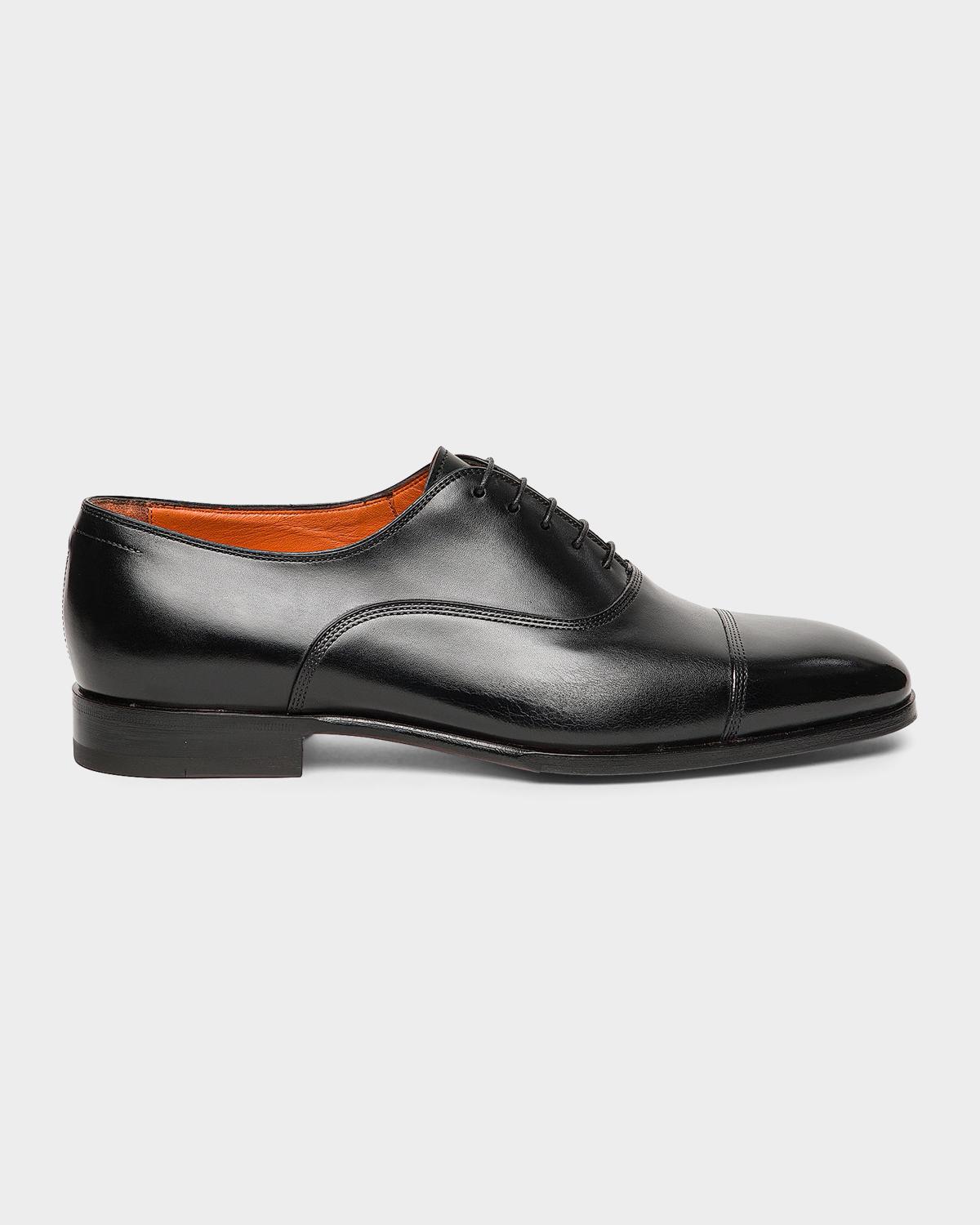 Santoni Men's Archier Leather Derbys