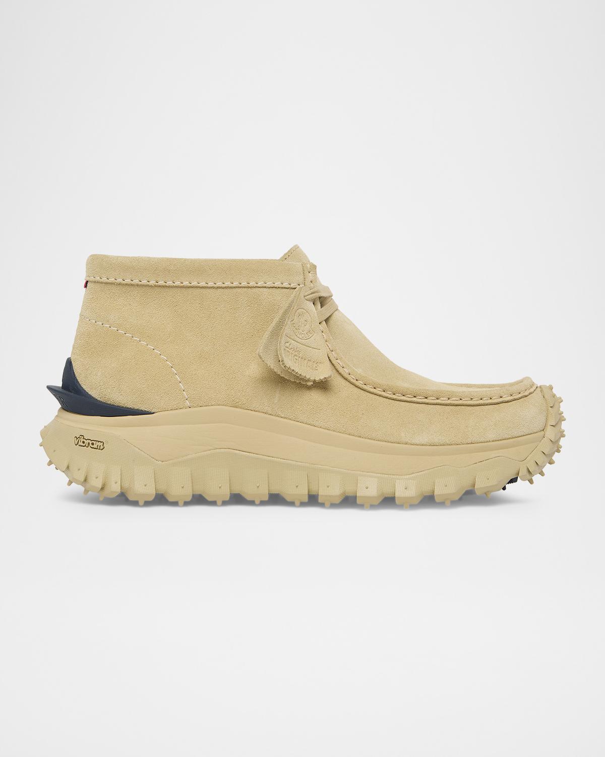 Moncler Men & Apos;s X Clarks Originals Trailgrip Wallabee Gtx Ankle Boots In Tuscany