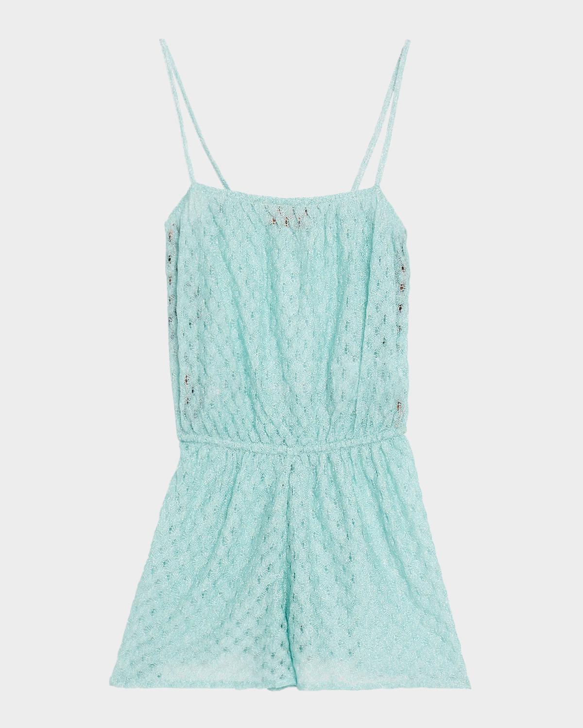 Missoni Pointelle-Knit Jumpsuit Coverup