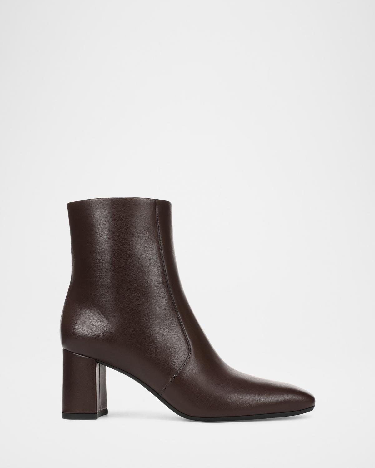 Tegan Leather Ankle Boots