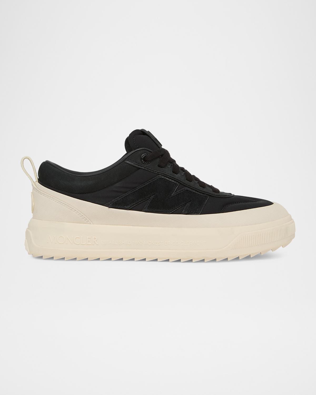 Moncler Men's Moncler Altive Nubuck and Suede Sneakers