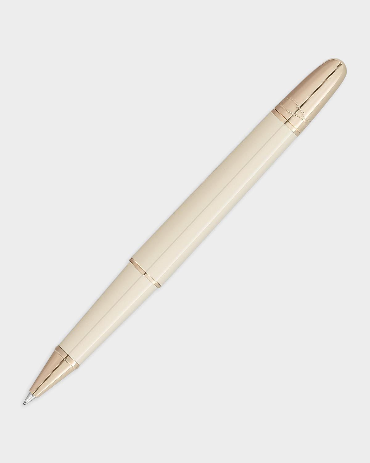 Montblanc Men & Apos;s Meisterstück Romeo & Juliet Doué Classique Rollerball Pen In Ivory