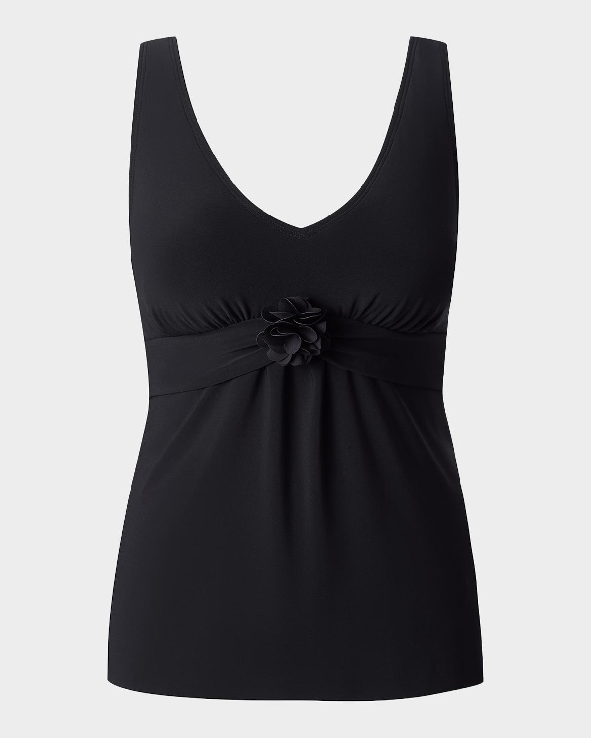 Magicsuit Solid Hadee Tankini Swim Top
