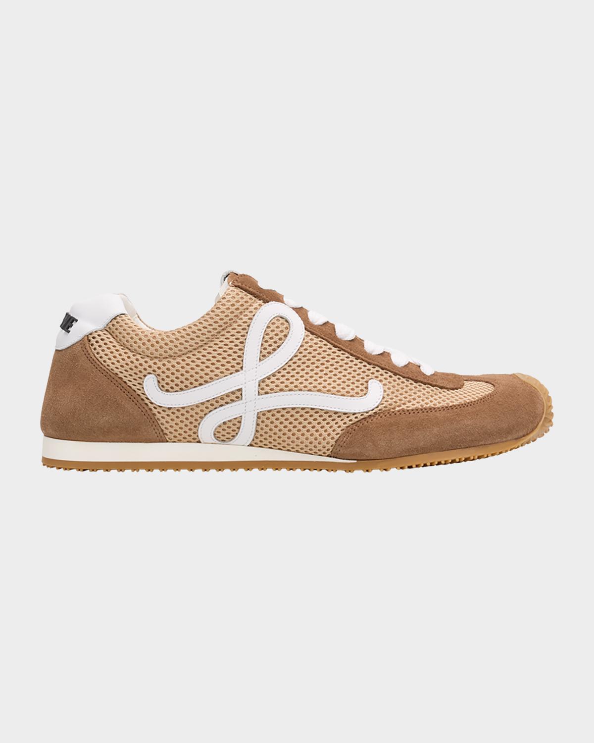 LOEWE Ballet Runner 2.0 Sneakers in Suede and Mesh