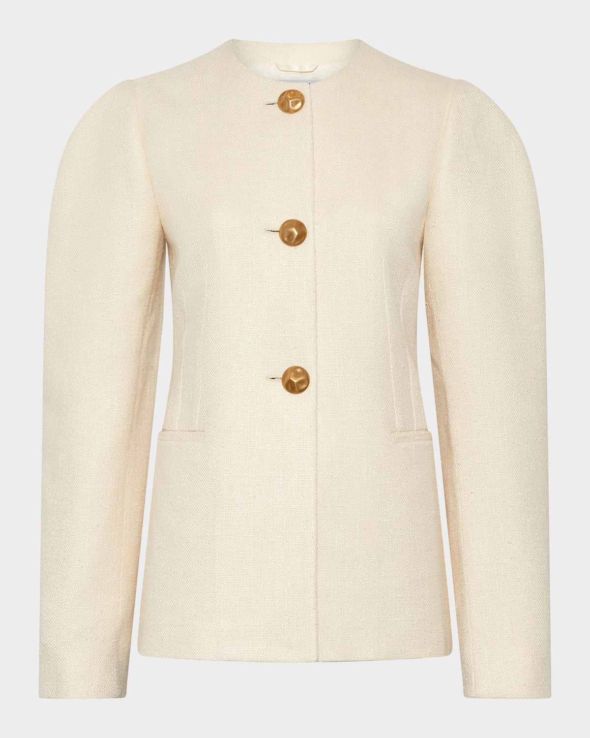 Gabriela Hearst Daelan Puff-Sleeve Jacket | Thumbnail 4