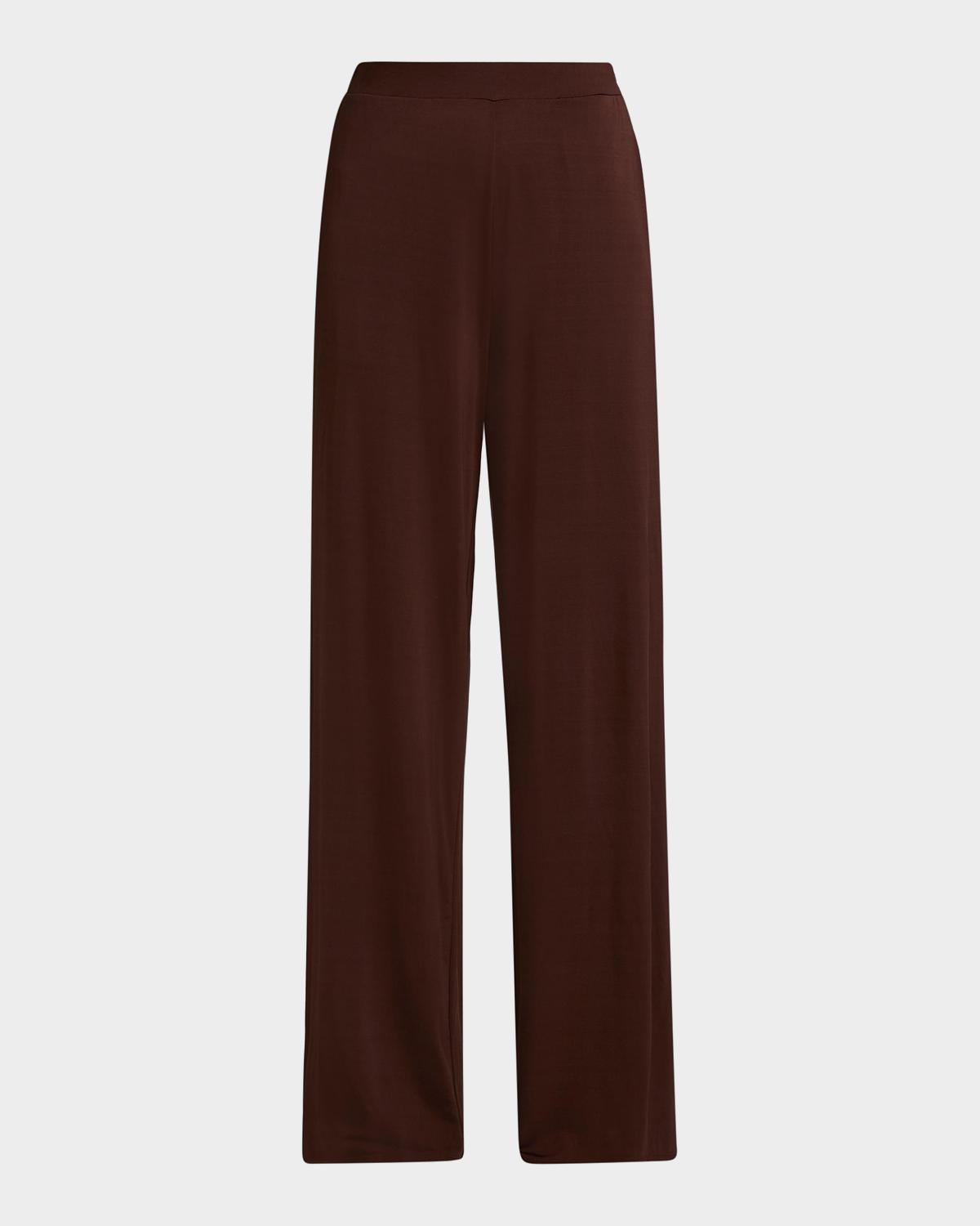 Generation Love Kelela Sheen Jersey Wide-Leg Pants