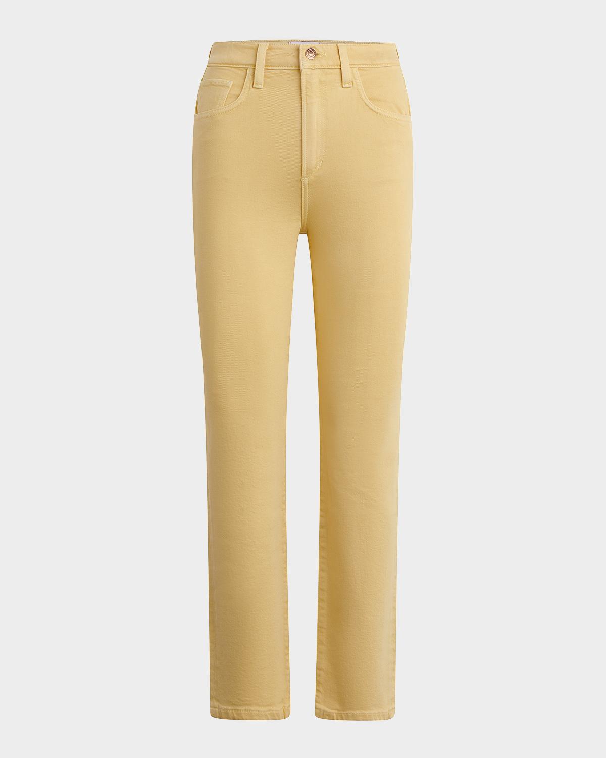 Favorite Daughter The Valentina Super High-Rise Straight Jeans