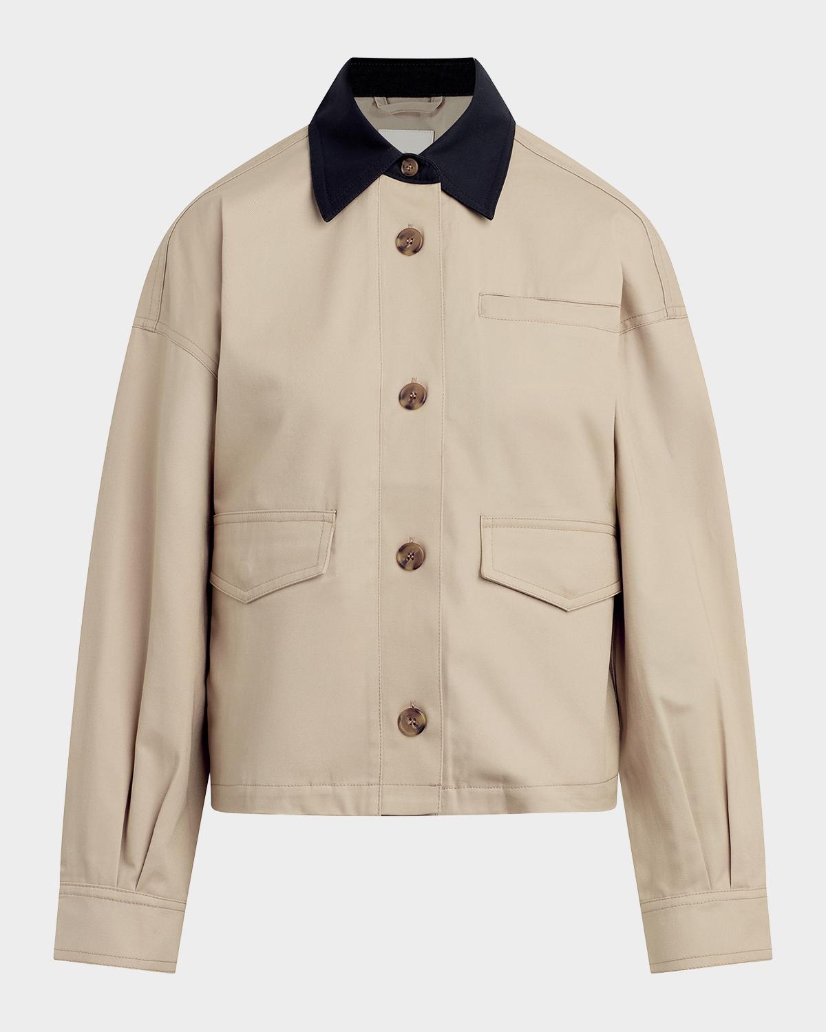 Favorite Daughter The Carla Cotton Twill Jacket
